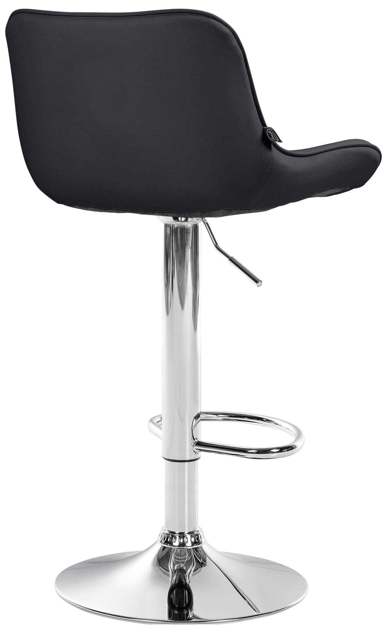 Lot de 2 tabourets de bar Vonore en similicuir