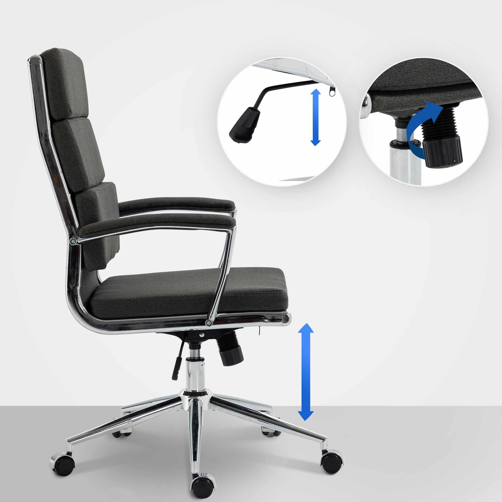 Chaise de bureau Cleveland