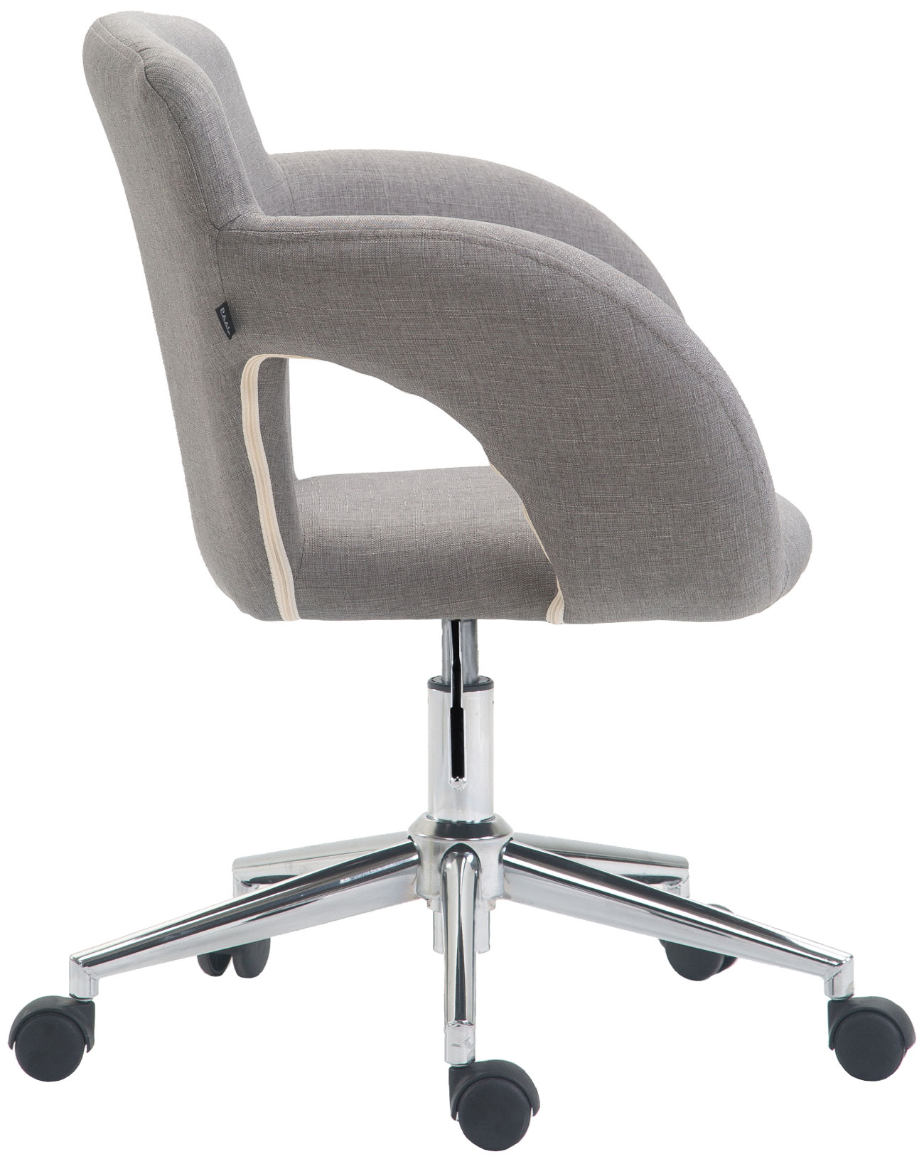 Chaise de bureau Edison tissu