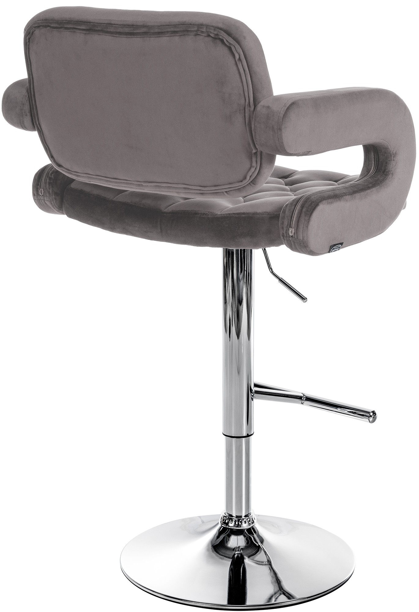 Tabouret de bar Dublin velours