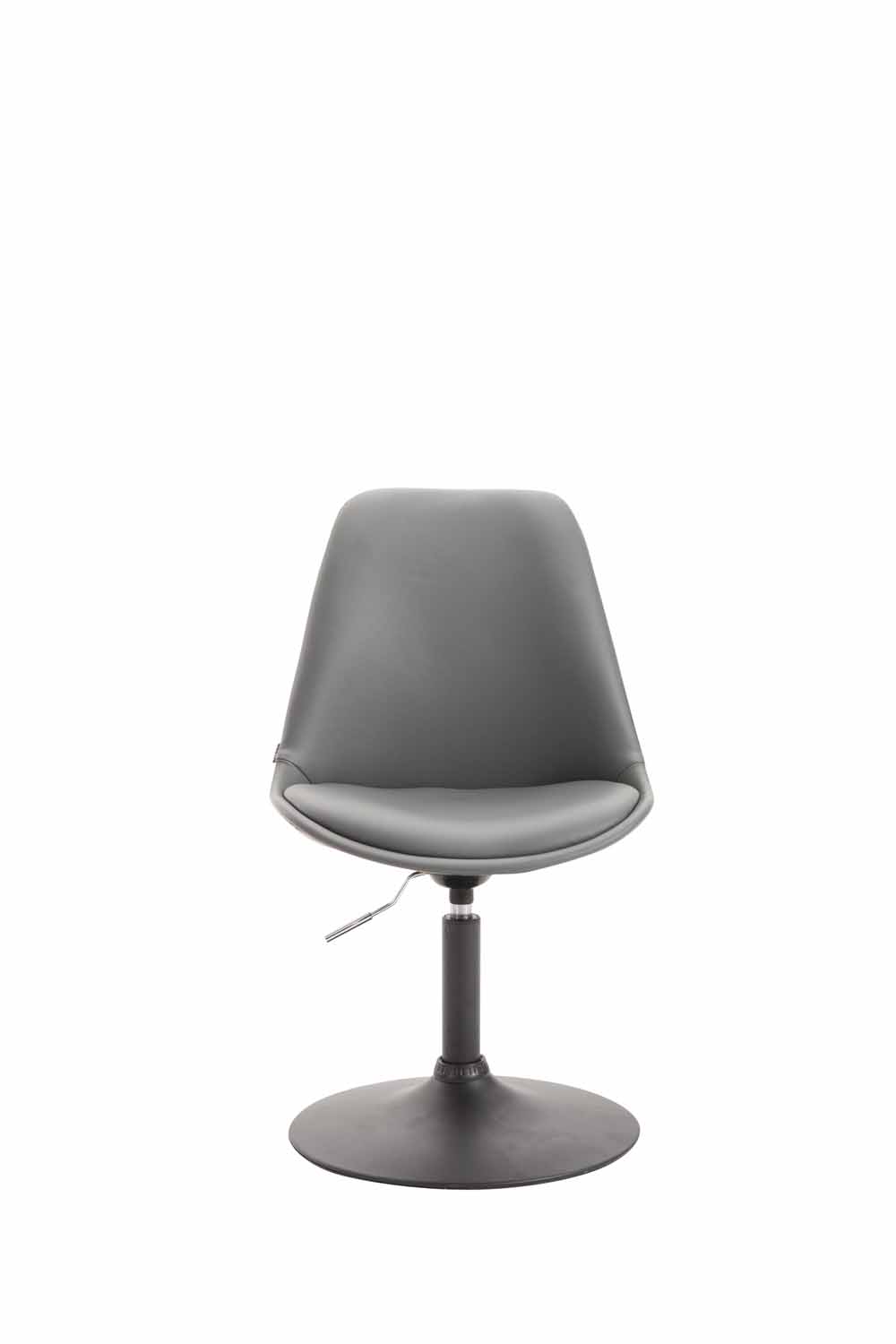 Chaise de salle à manger Maverick en similicuir avec pied trompette