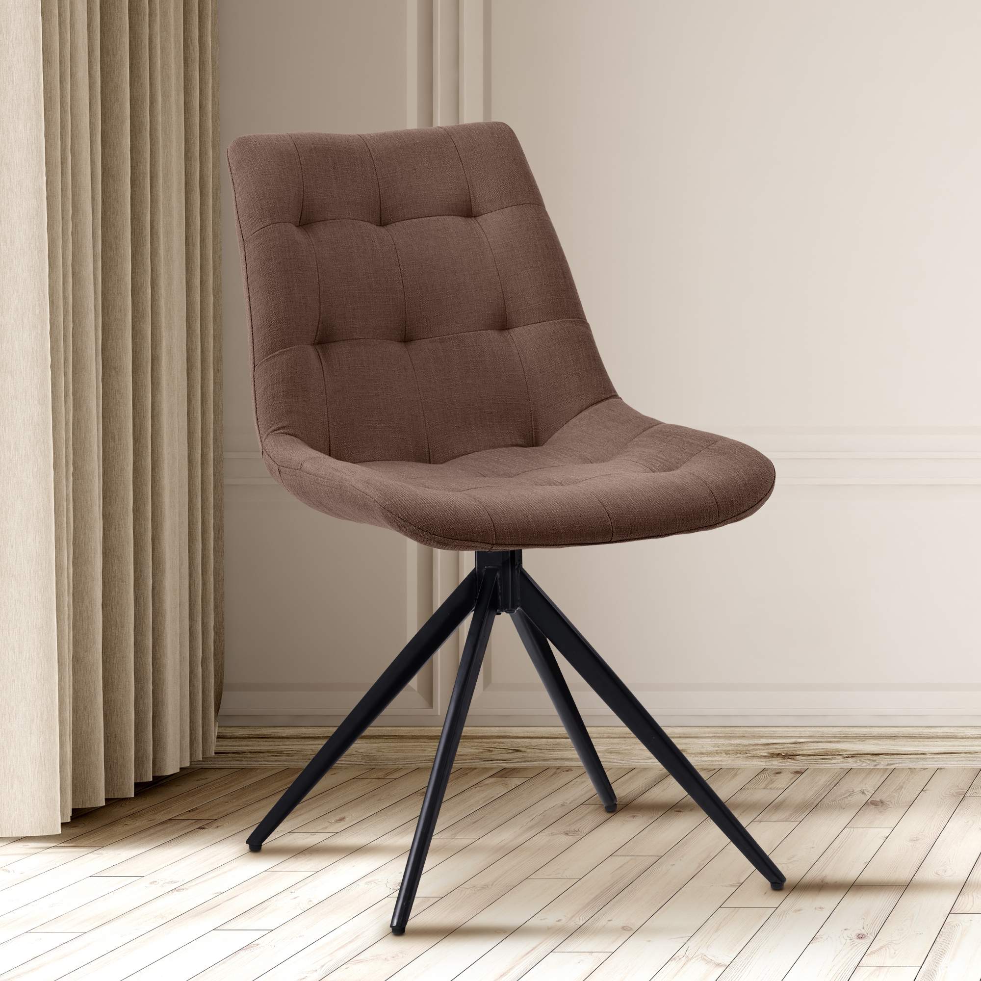 Lot de 2 chaises de salle à manger Merna