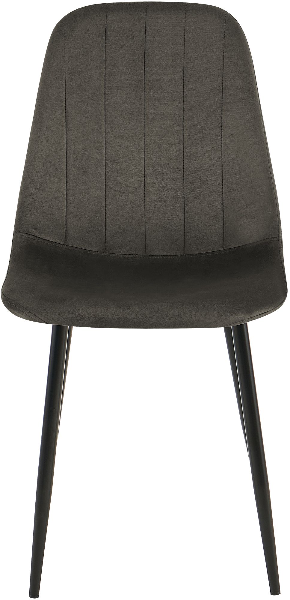 Lot de 4 chaises de salle a manger Baxter en velours