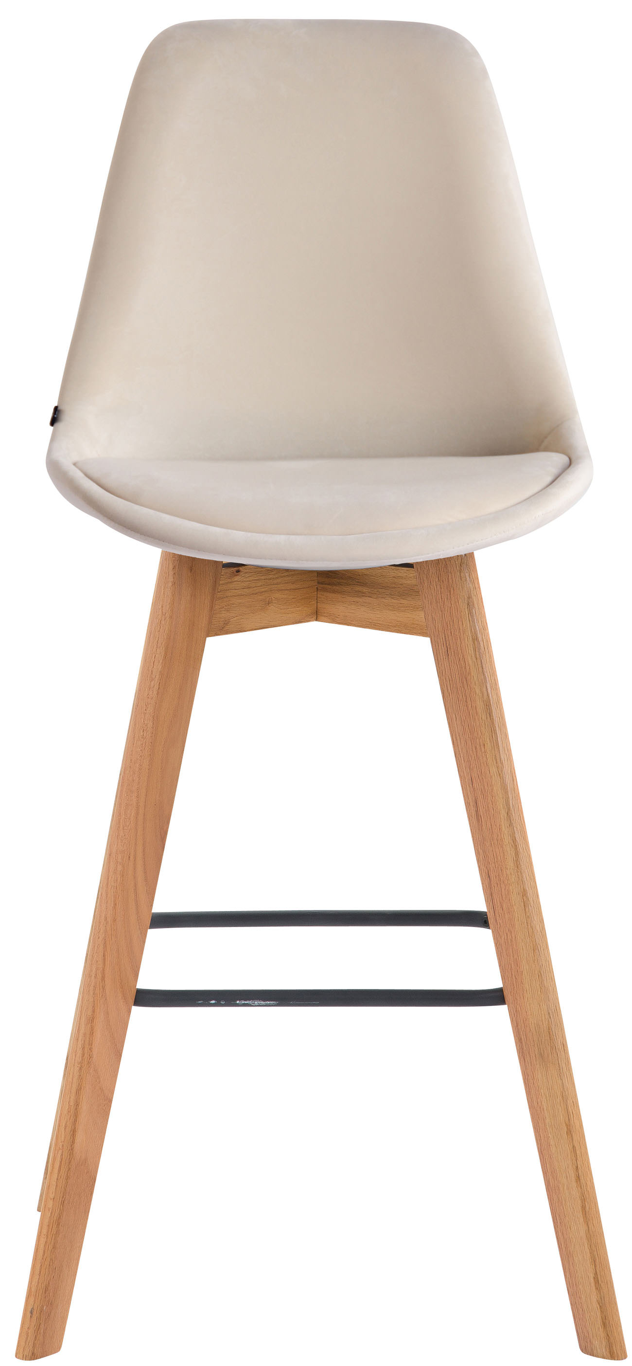Tabouret de bar Metz en velours