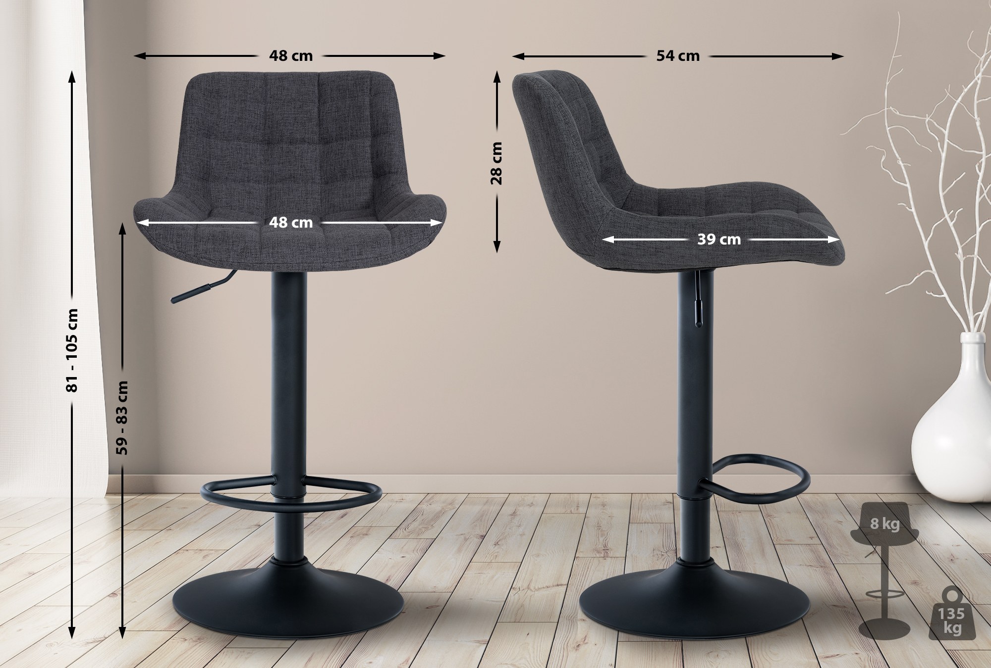 Tabouret de bar Tover