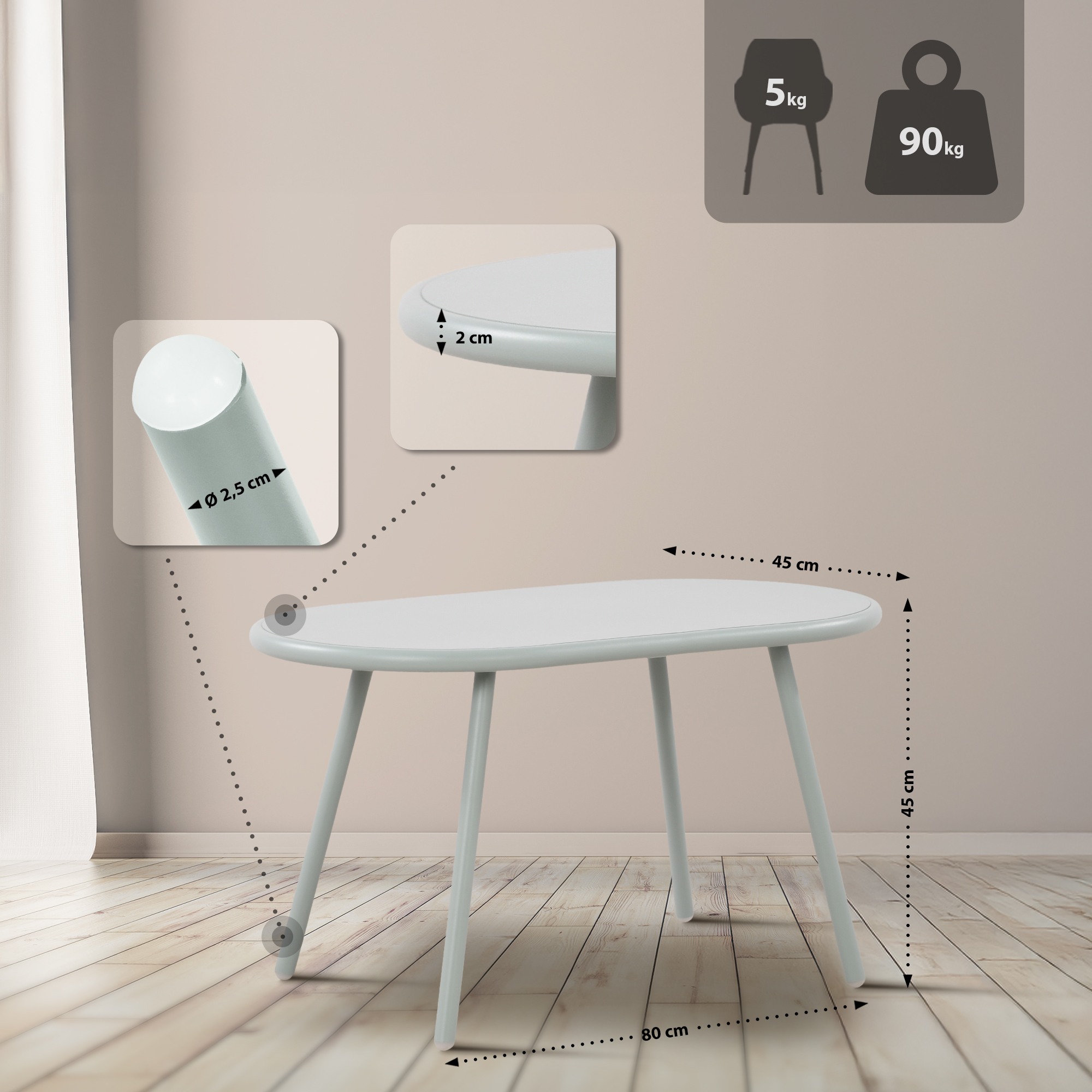 Ensemble de 2 sièges Veldin