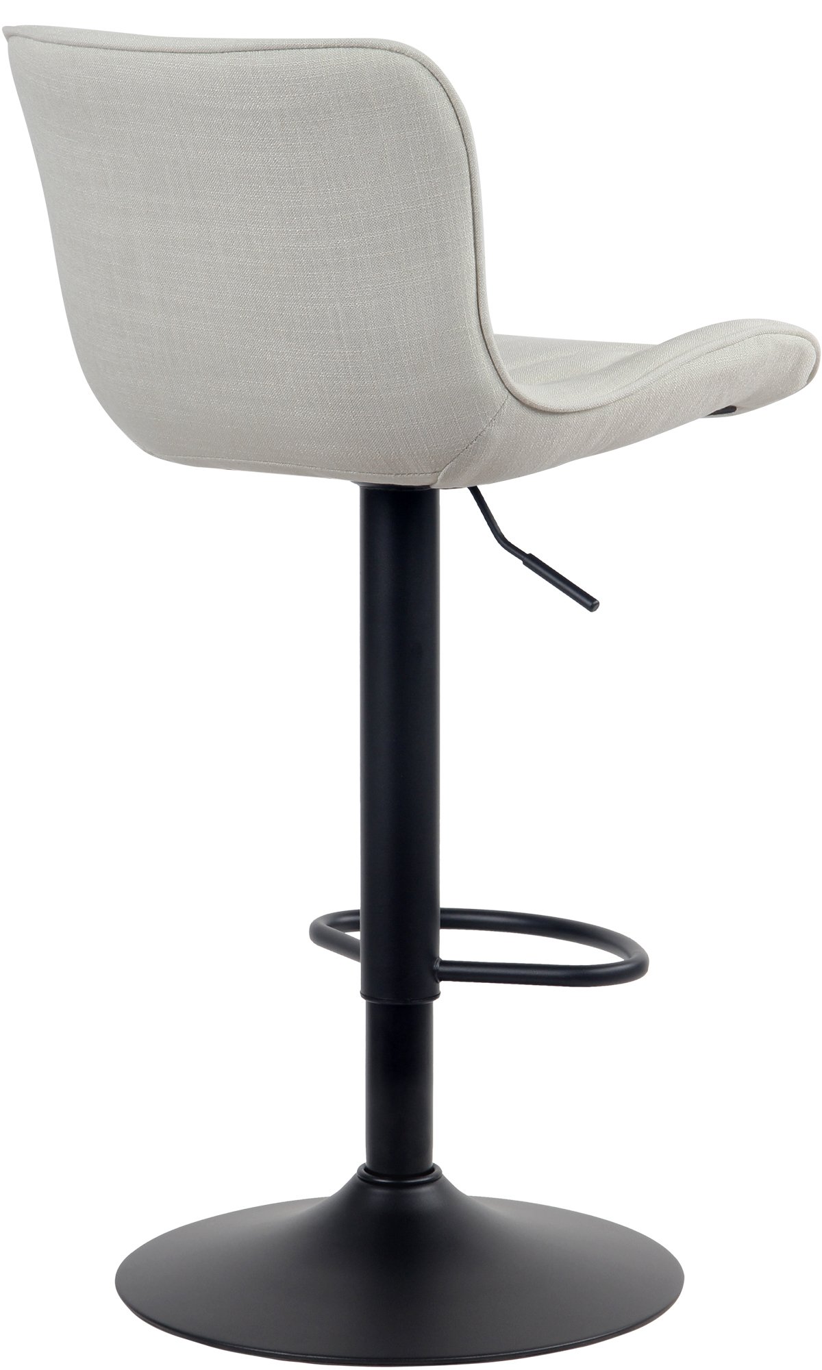 Lot de 2 Tabourets de bar Linus Pied en Métal réglable pivotant