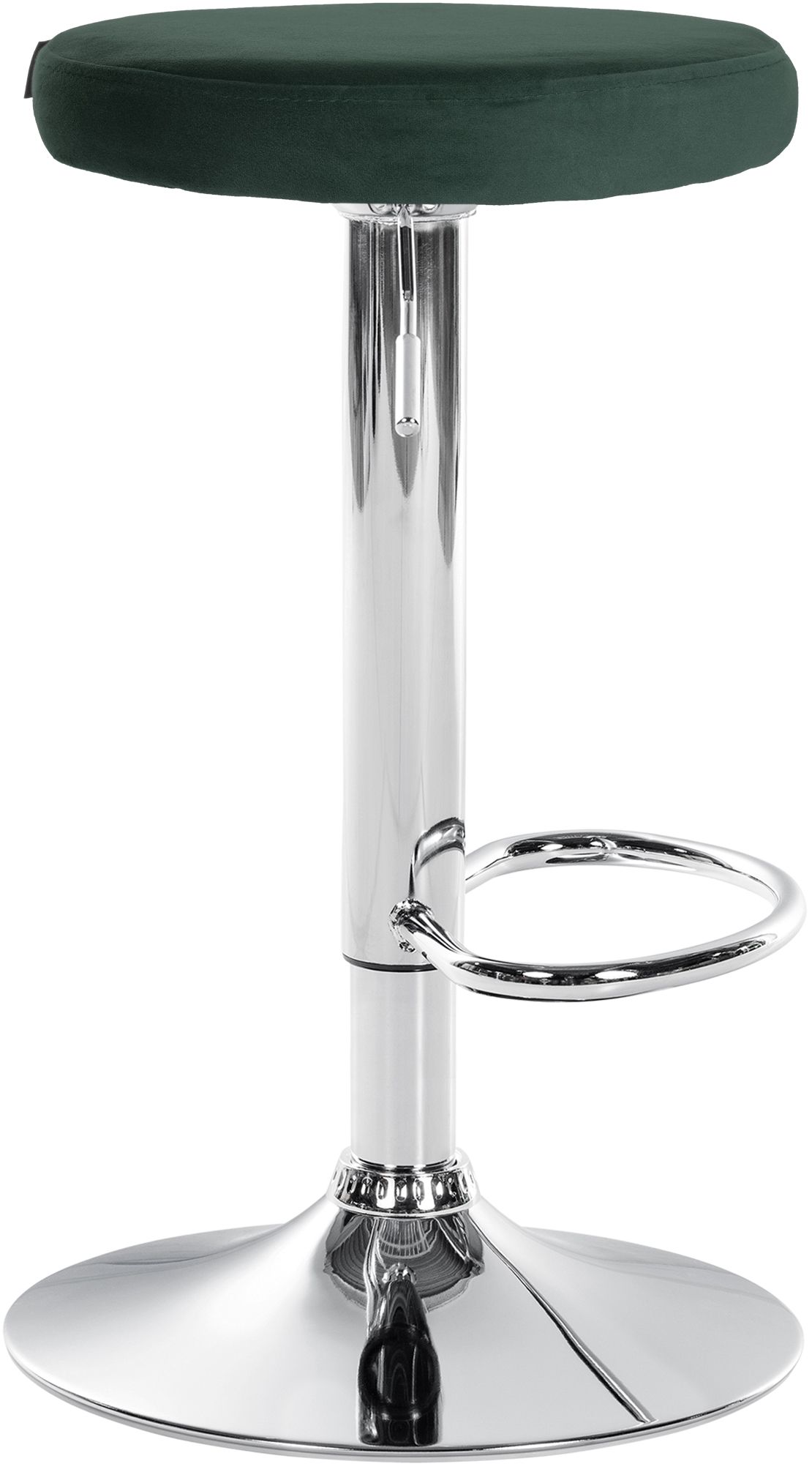 Lot de 2 tabourets de bar Ponte velours
