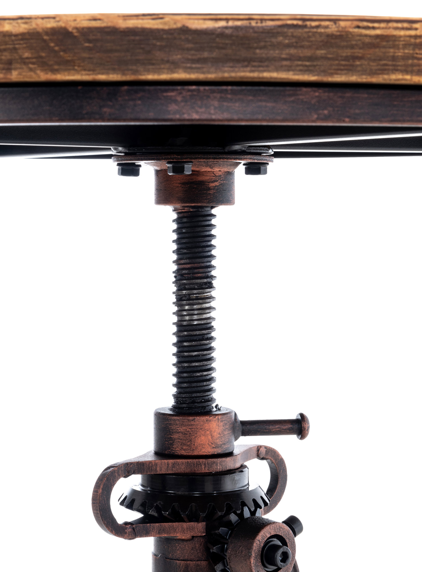 Table ajustable Malita dans le style industriel