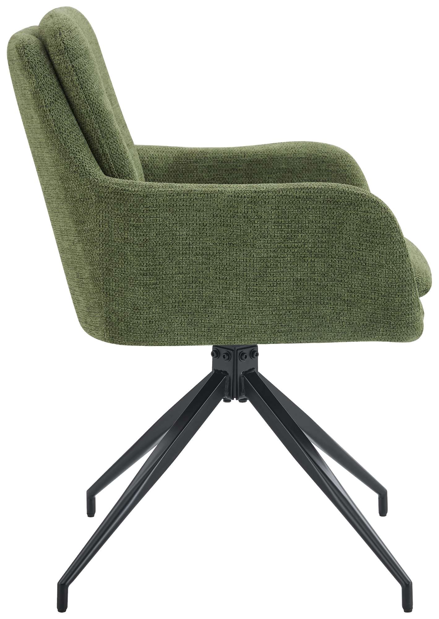 Chaise de salle à manger Pickett en tissu