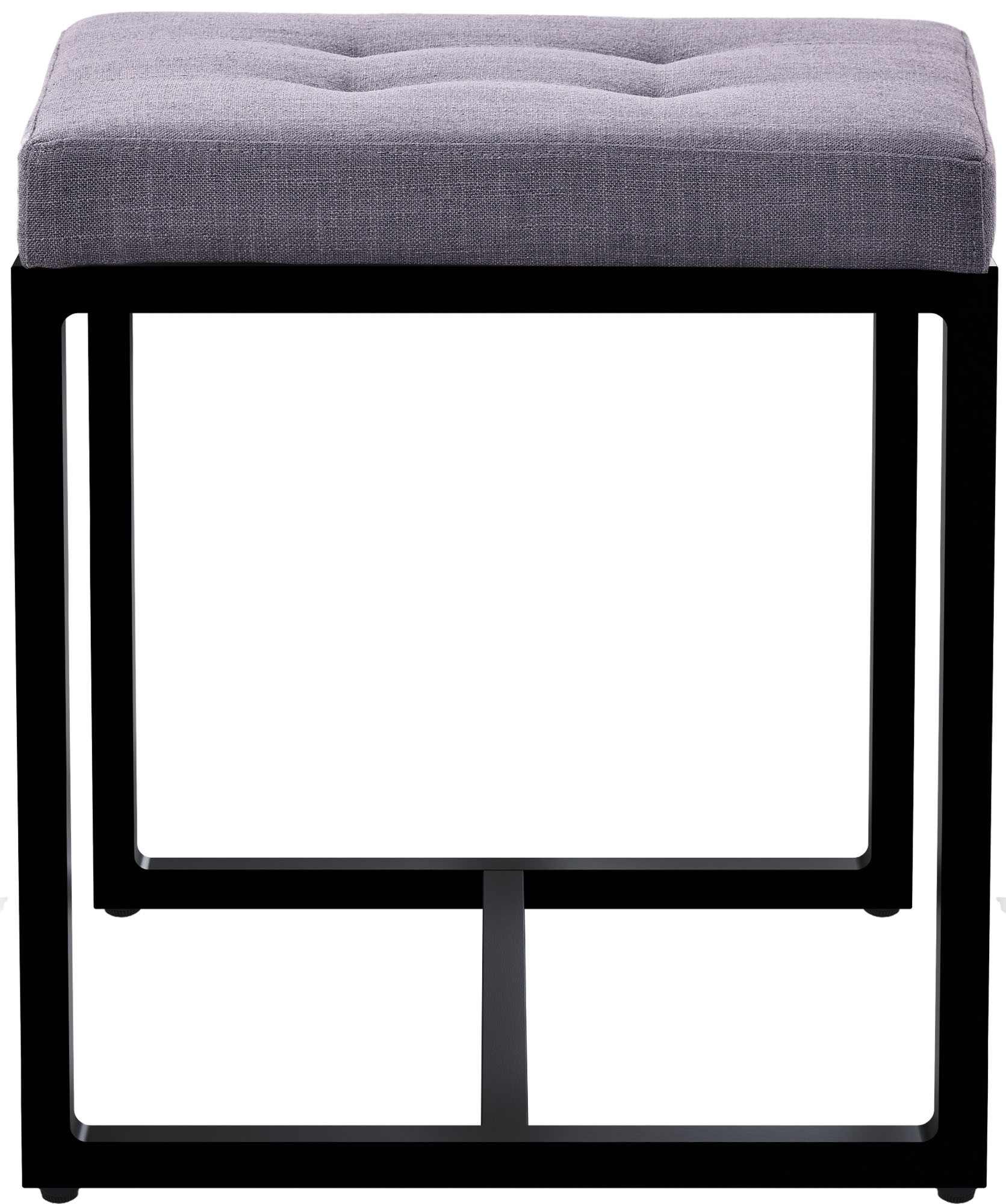 Pouf Barci avec structure noire