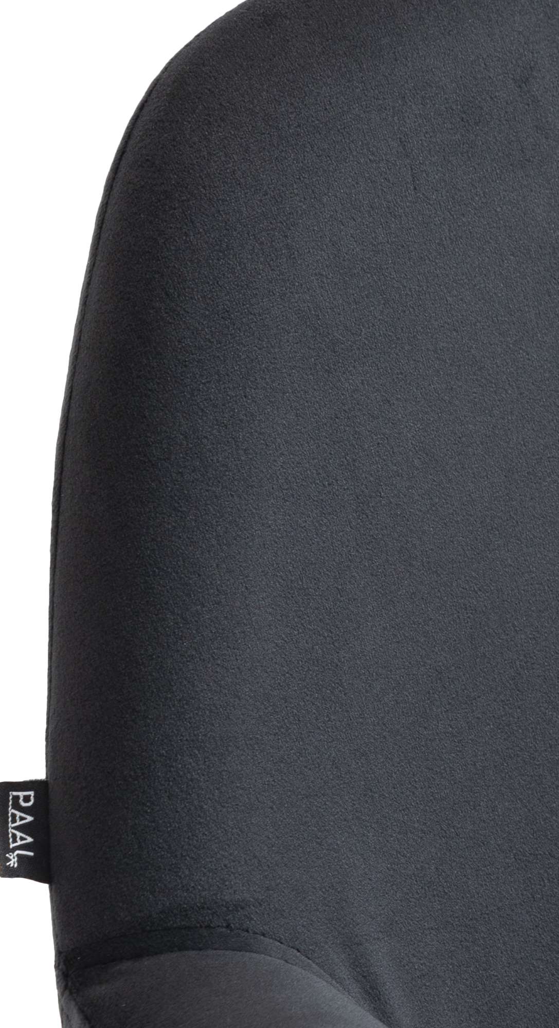 Tabouret de bar Braga Velours avec pied en métal réglable et pivotant