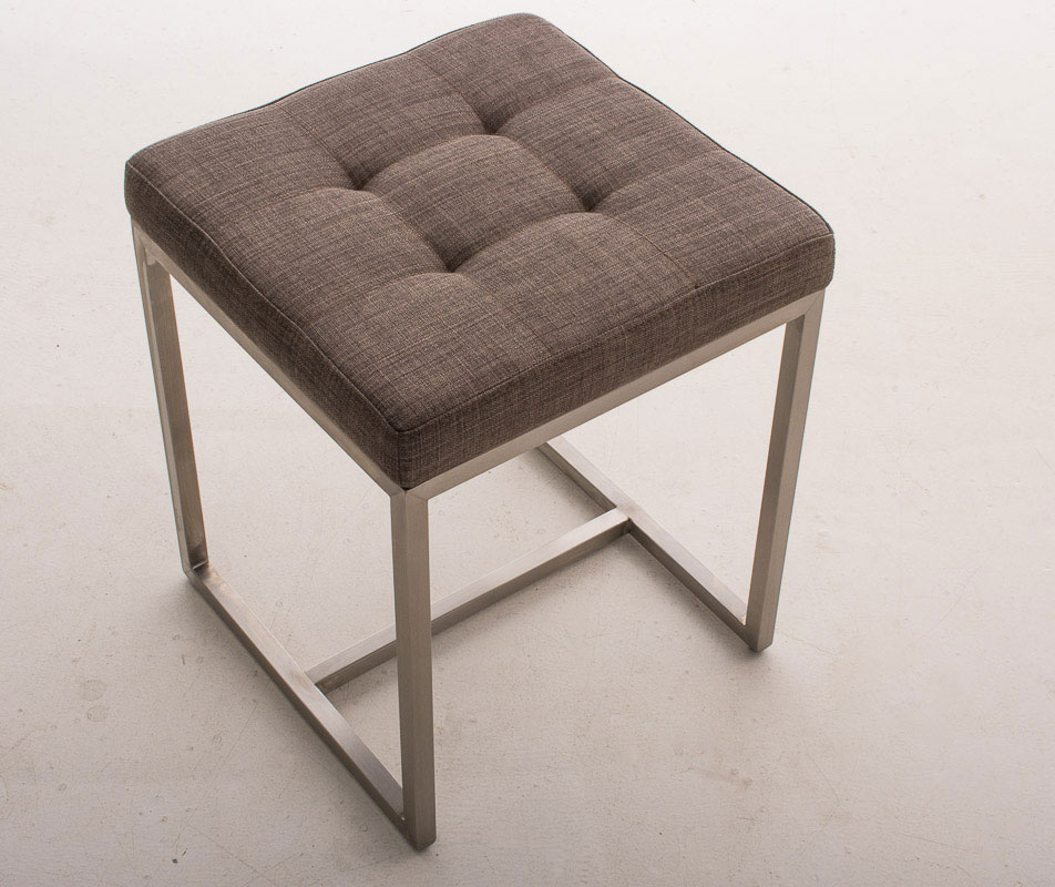 Tabouret Barci en tissu