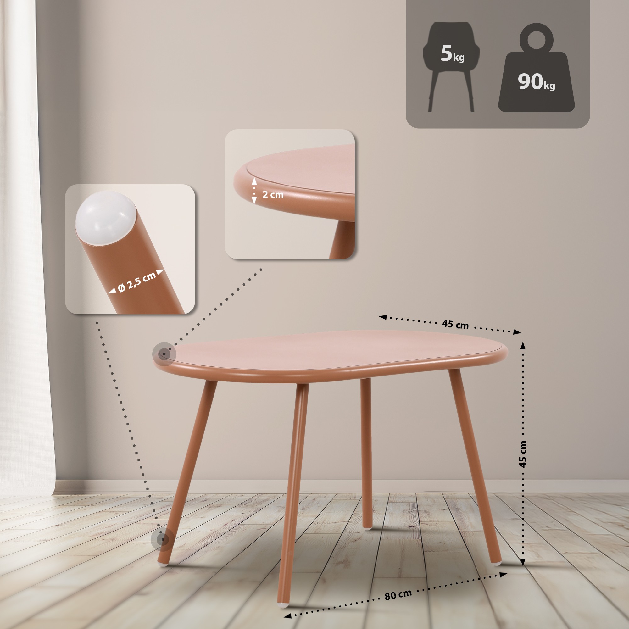 Ensemble de 2 sièges Veldin