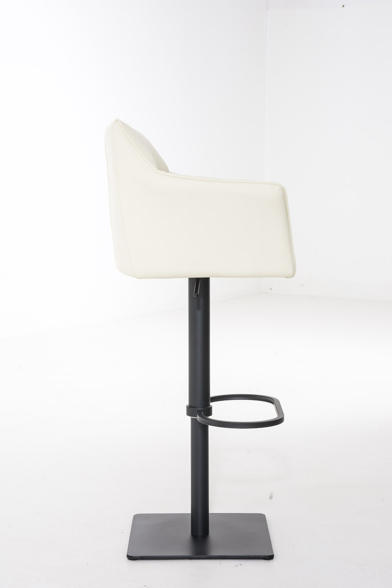 Tabouret de bar Damaso avec revetement en similicuir