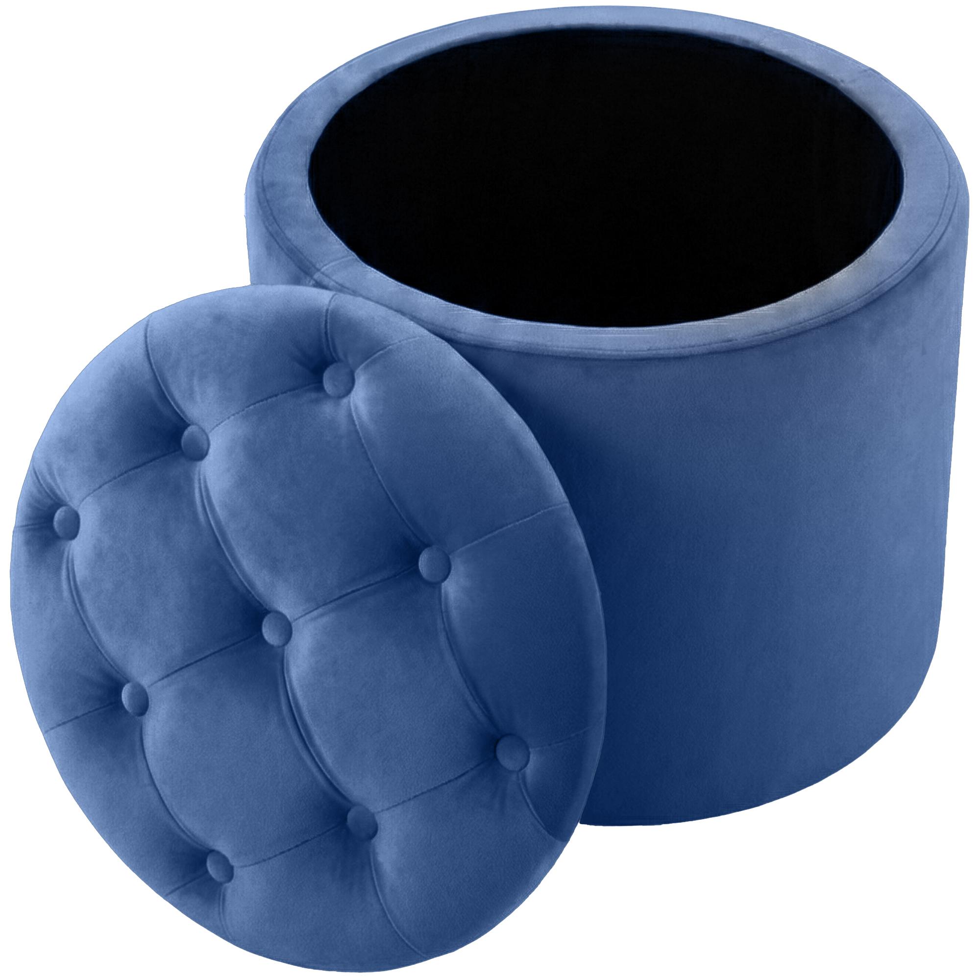 Tabouret Pantin en velours