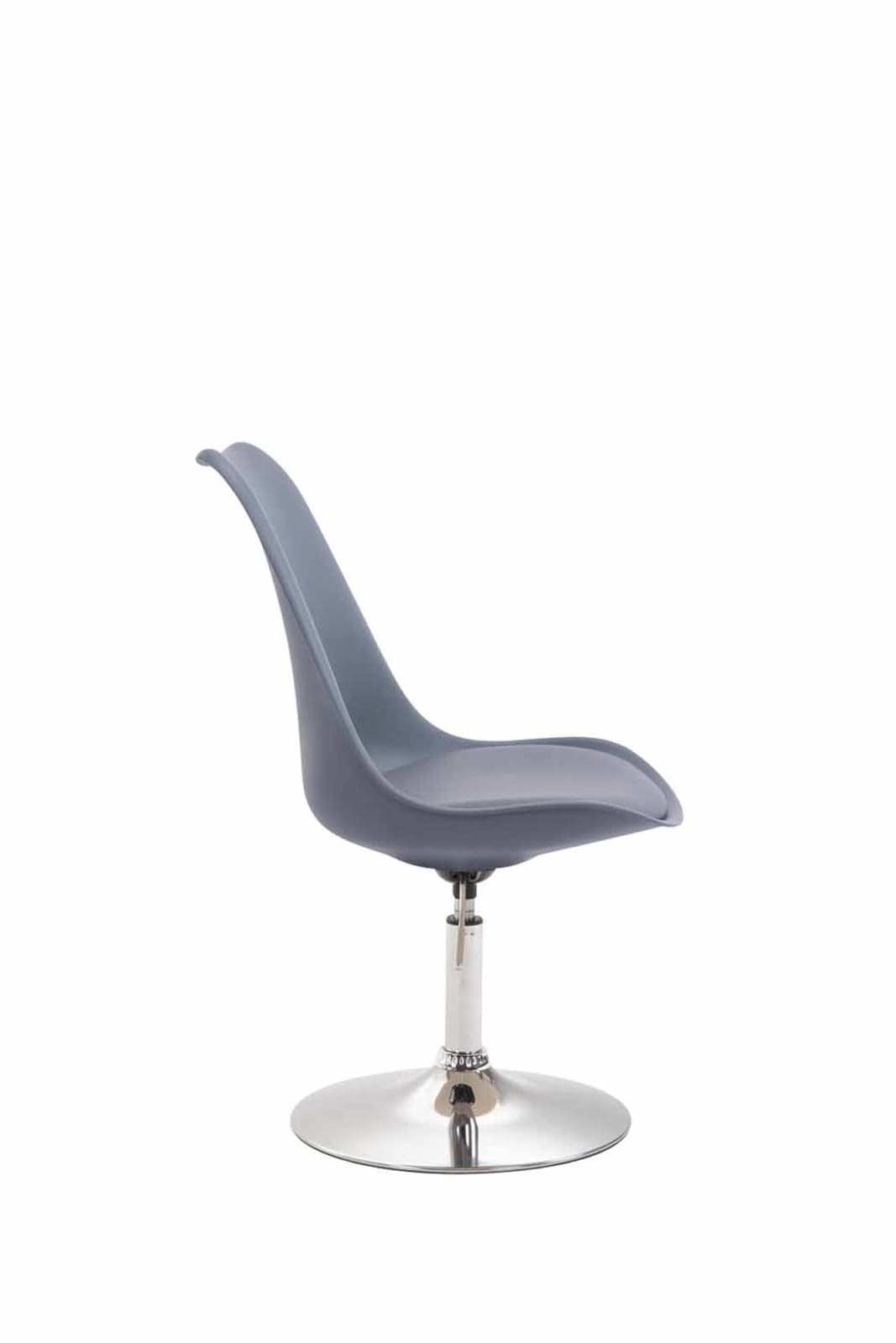 Lot de 4 Chaises de salle à manger Maverick en Plastique avec pied métal