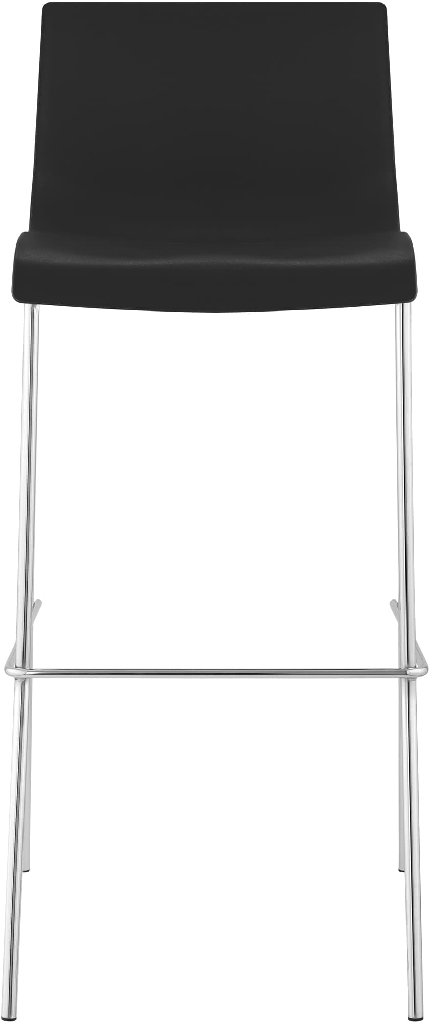 Tabouret de Bar Hover Plastique Cadre à 4 Pieds