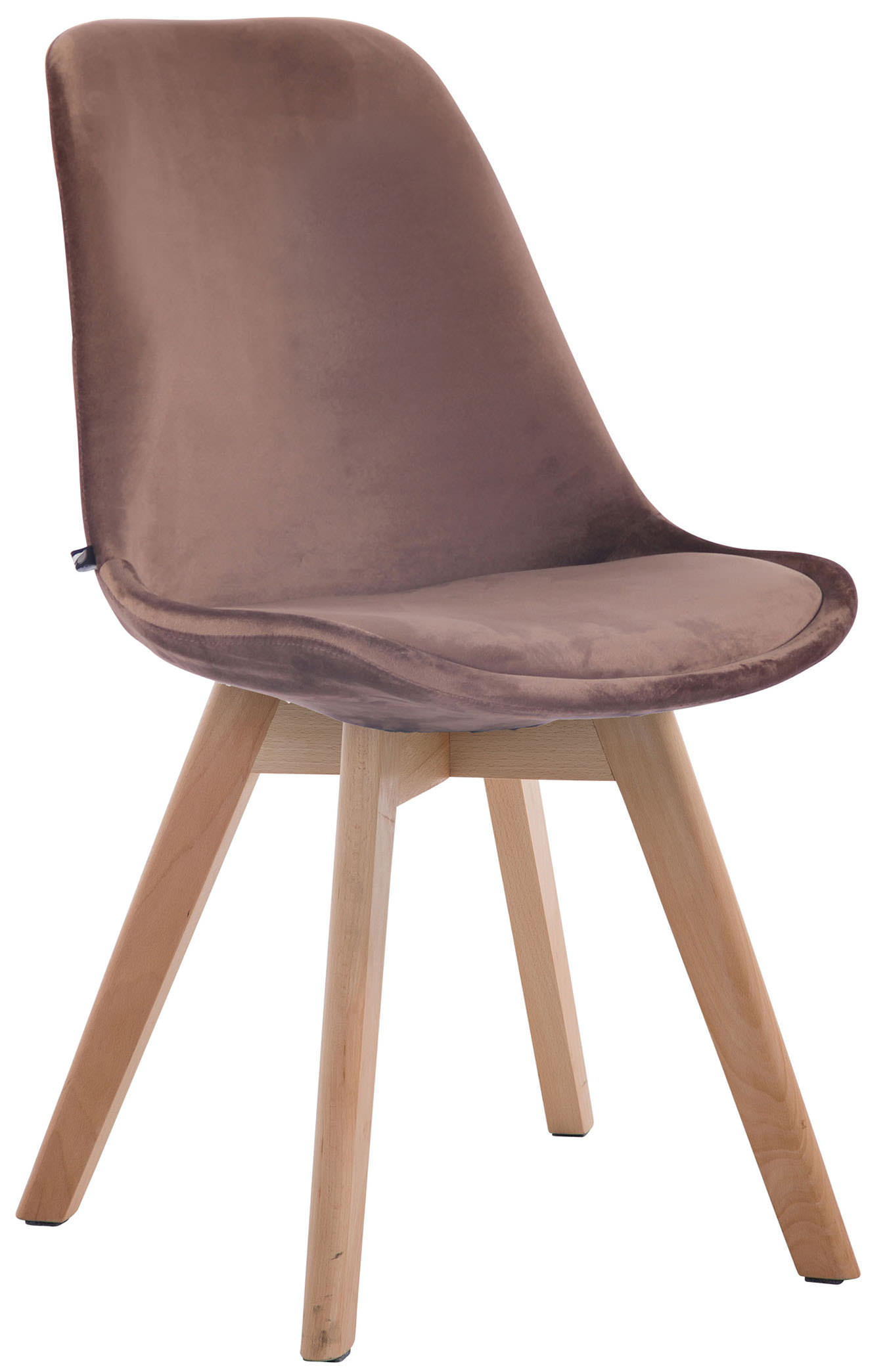 Chaise de salle à manger Borneo V2 en velours