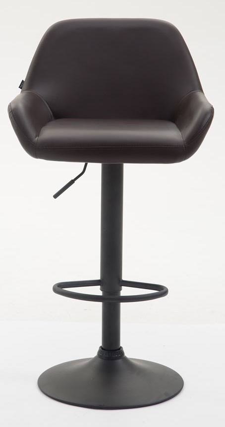 Lot de 2 tabourets de bar Braga en Similicuir