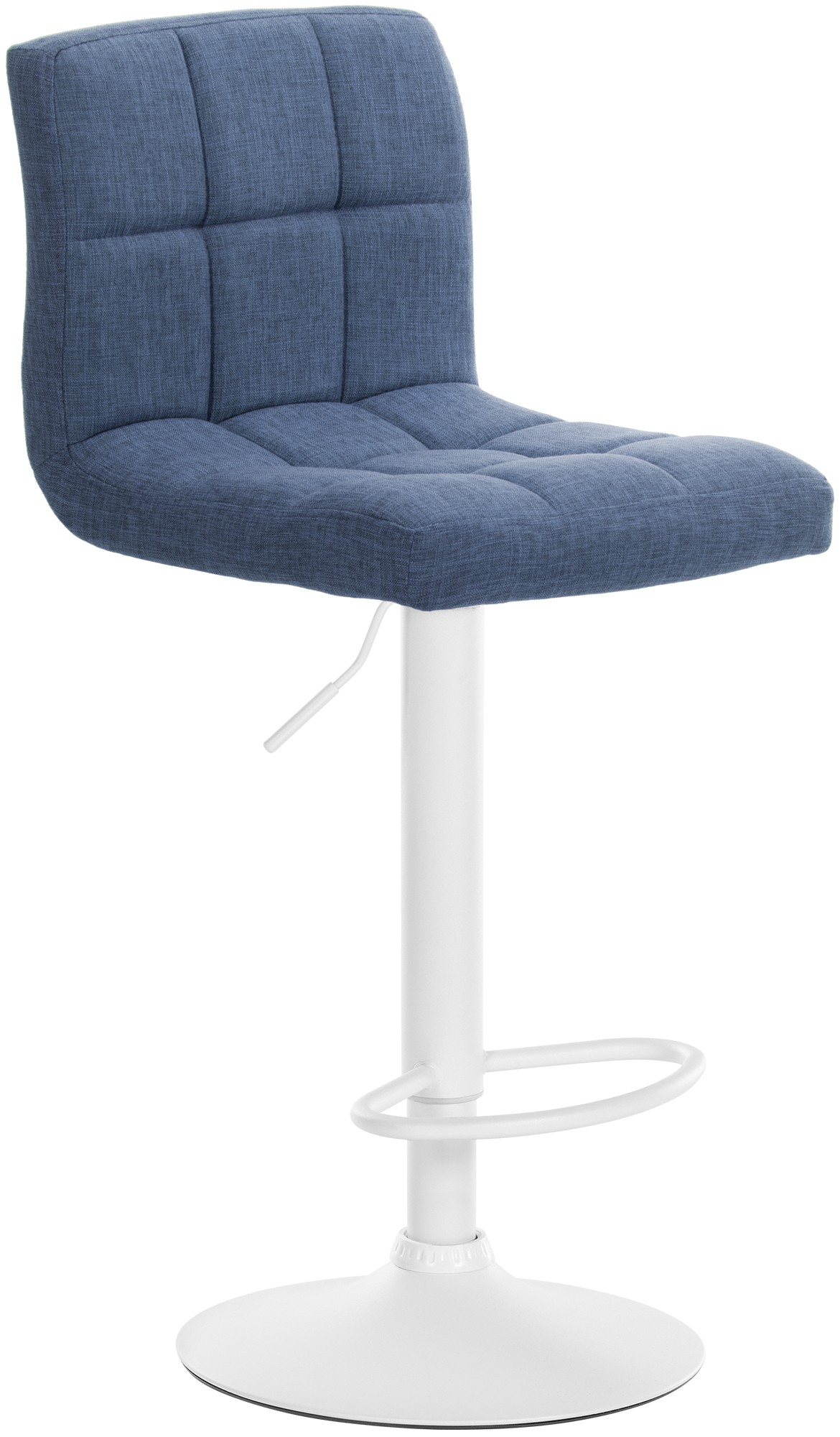 Lot de 2 tabourets de bar Calma tissu
