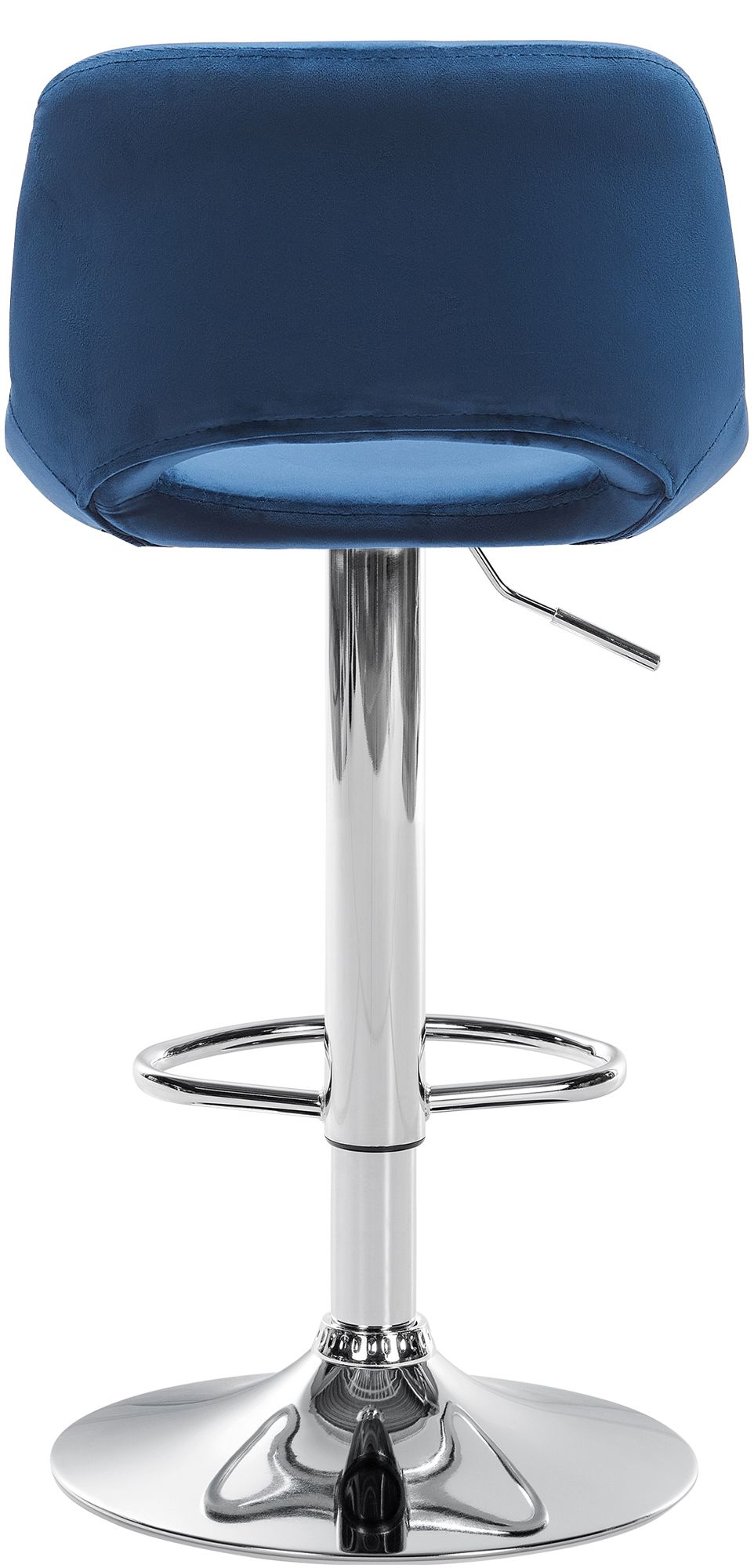 Lot de 2 tabourets de bar Camden velours
