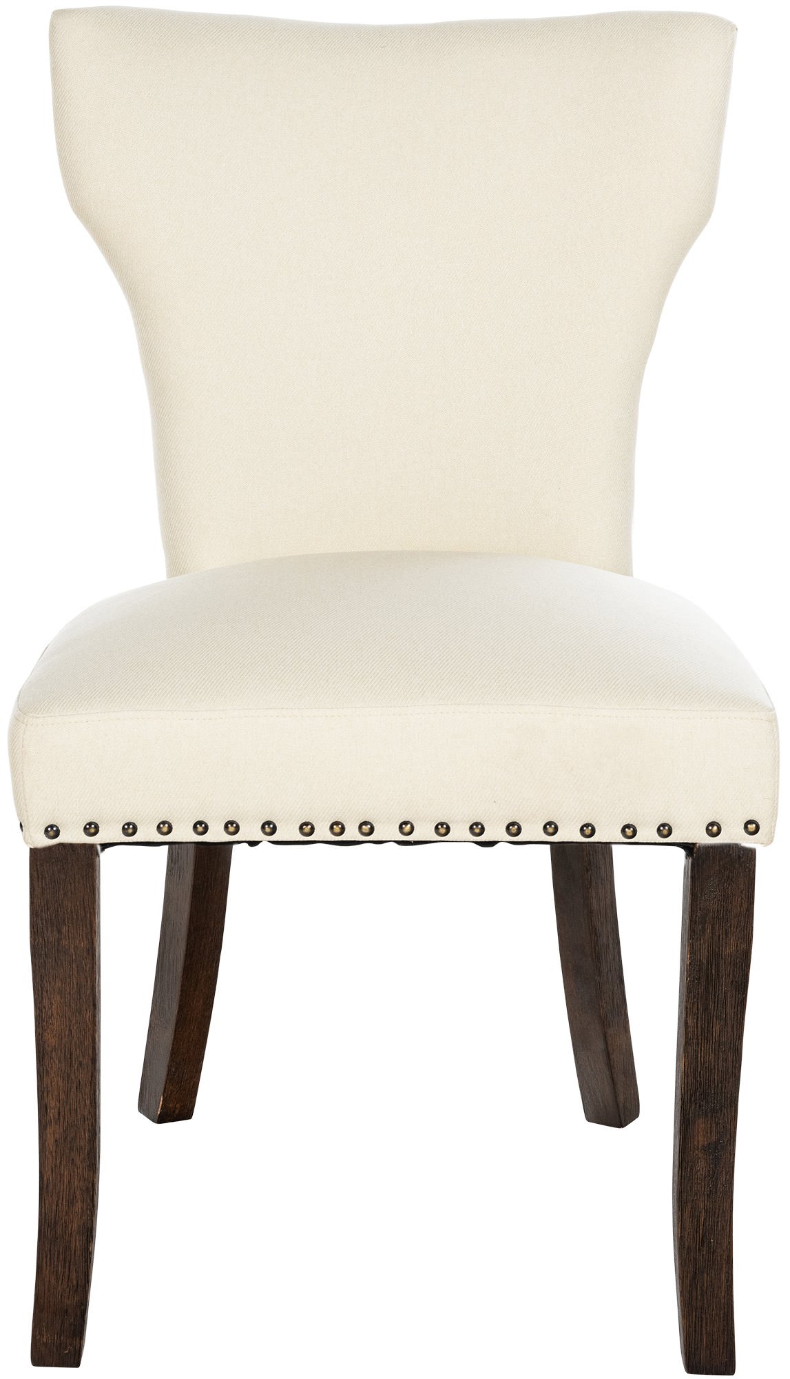 Lot de 2 chaises de salle à manger Zadar tissu