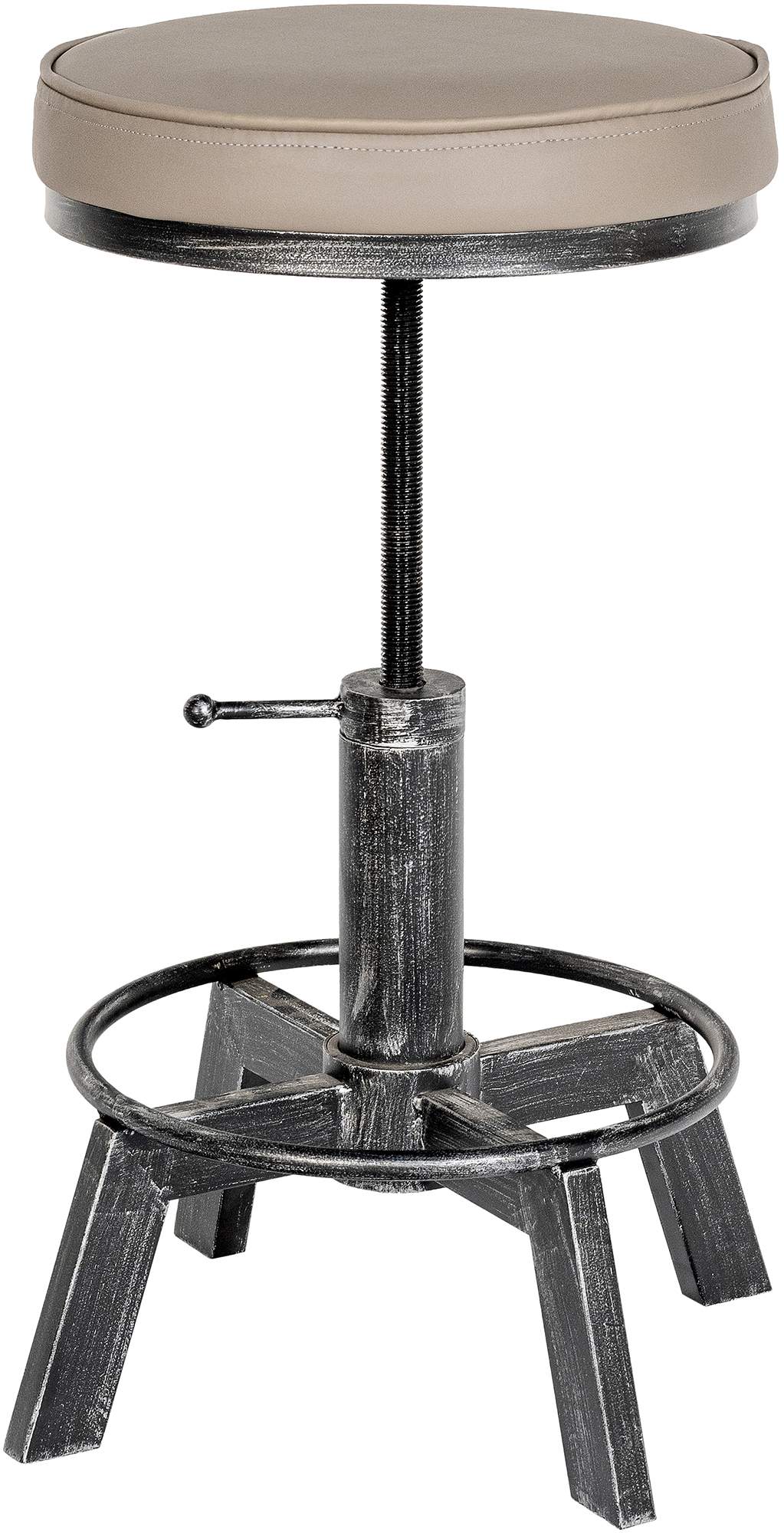 Tabouret Destin en Similicuir réglable et pivotant