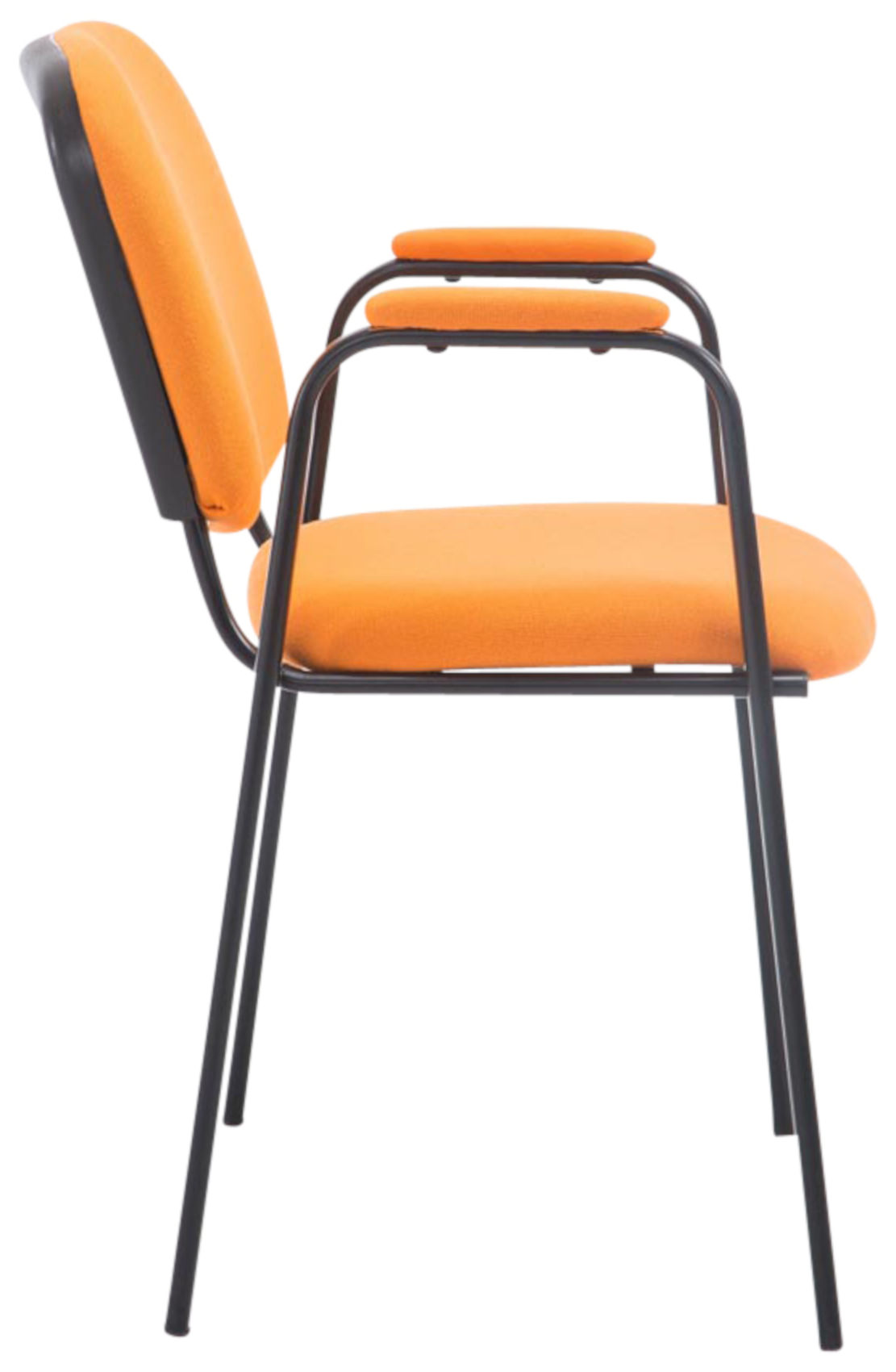 Lot de 4 Chaises Empilables Ken Pro en Tissu