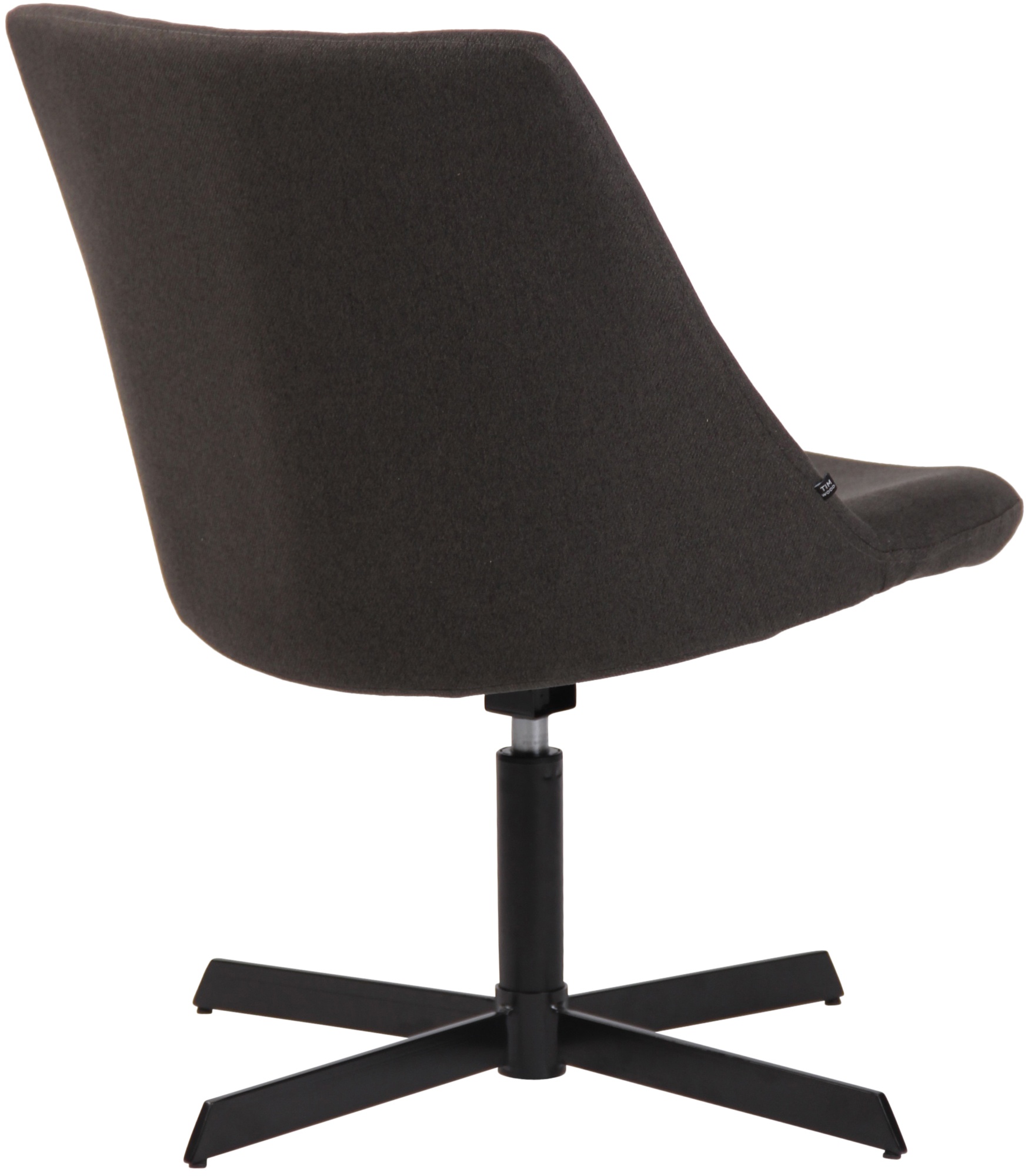 Chaise lounge Granby en Tissu avec Pied en métal