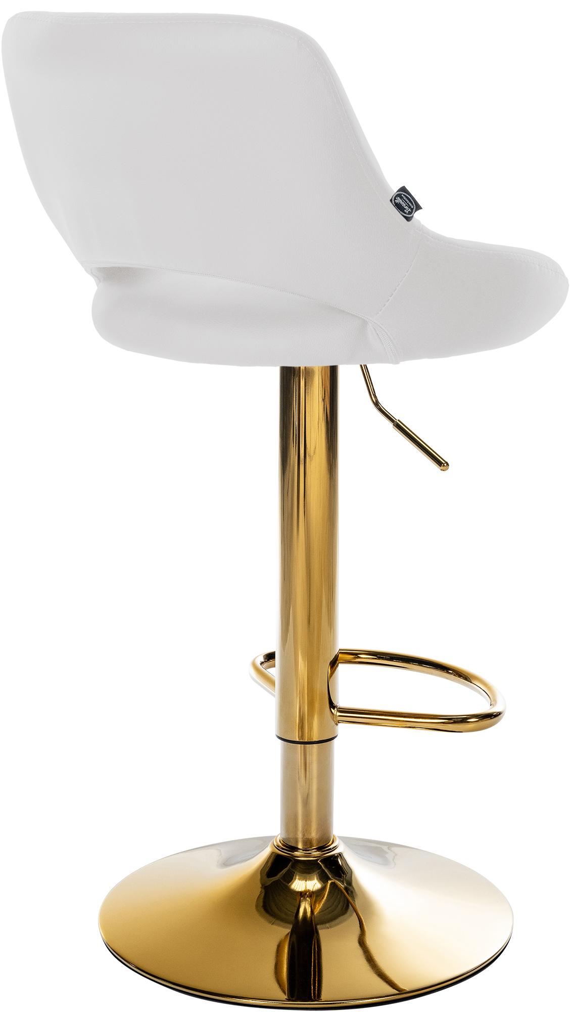 Tabouret de bar Milet en similicuir