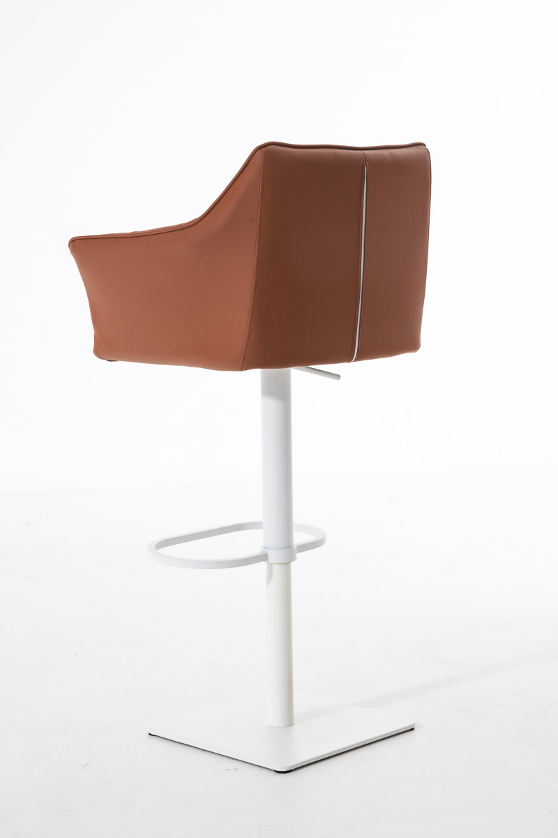 Tabouret de bar Damaso avec revetement en similicuir