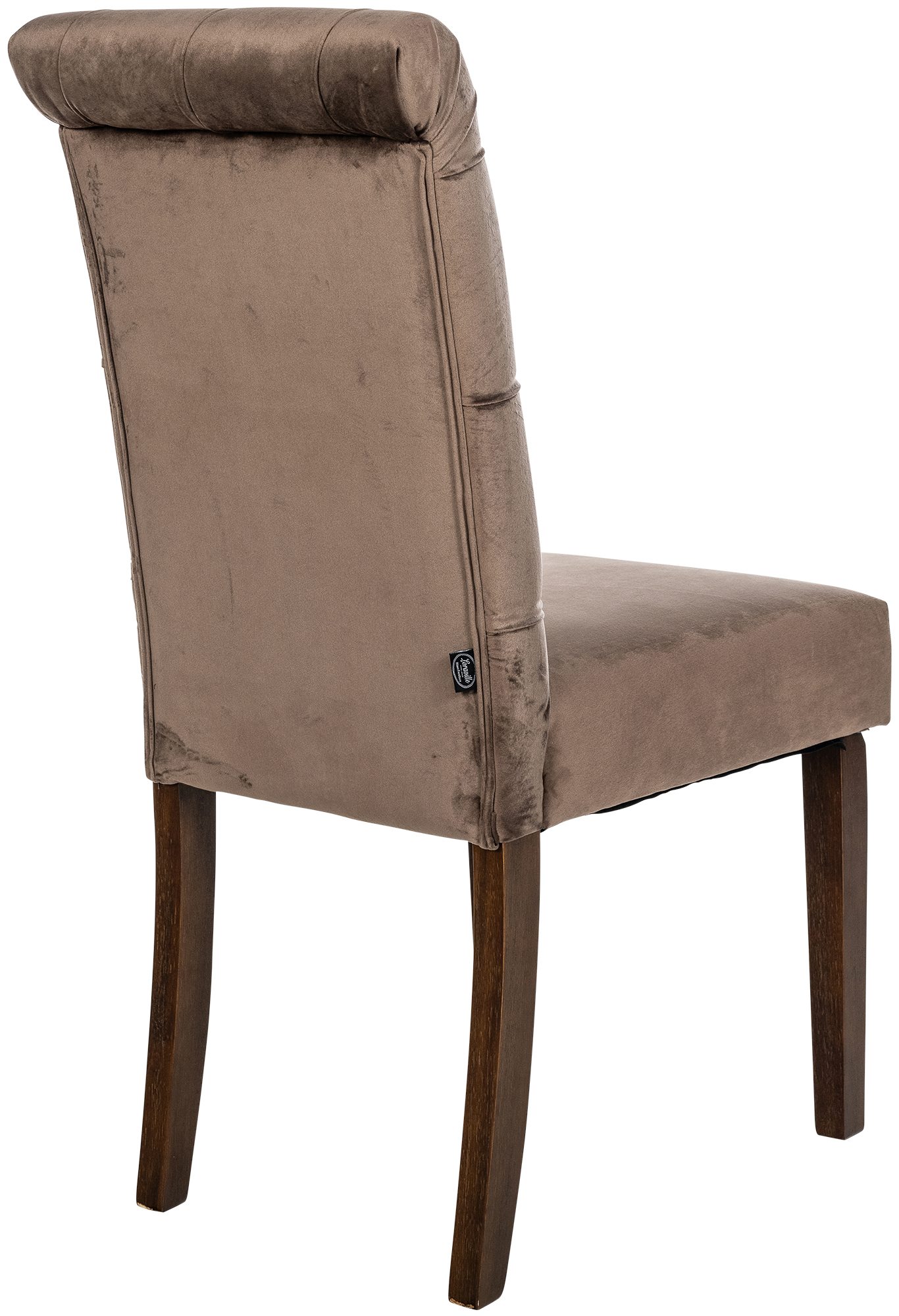 Chaise de salle à manger Lisburn avec Pieds en bois de caoutchouc