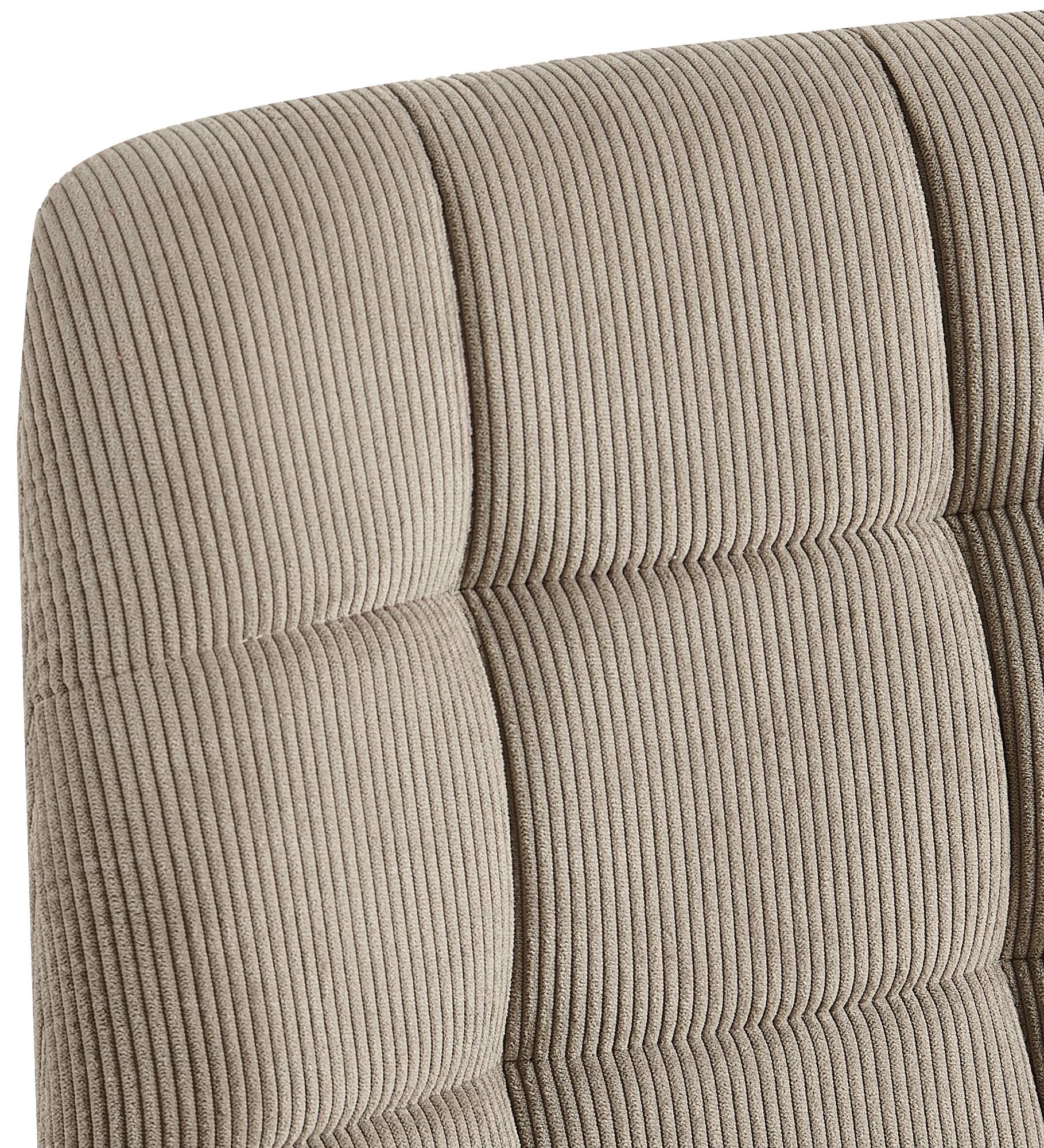 Lot de 2 chaises de salle a manger Antibes en velours cotele