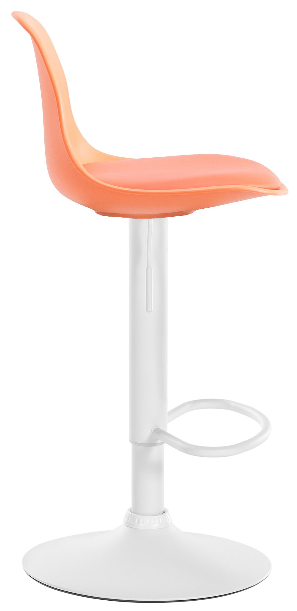 Tabouret de bar Kiel Similicuir et coque en plastique