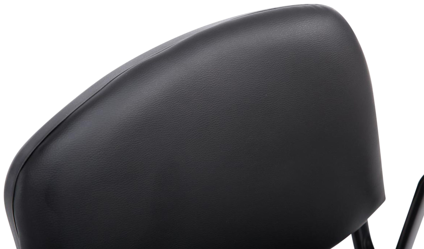 Lot de 4 chaises empilables Ken Pro en simili cuir