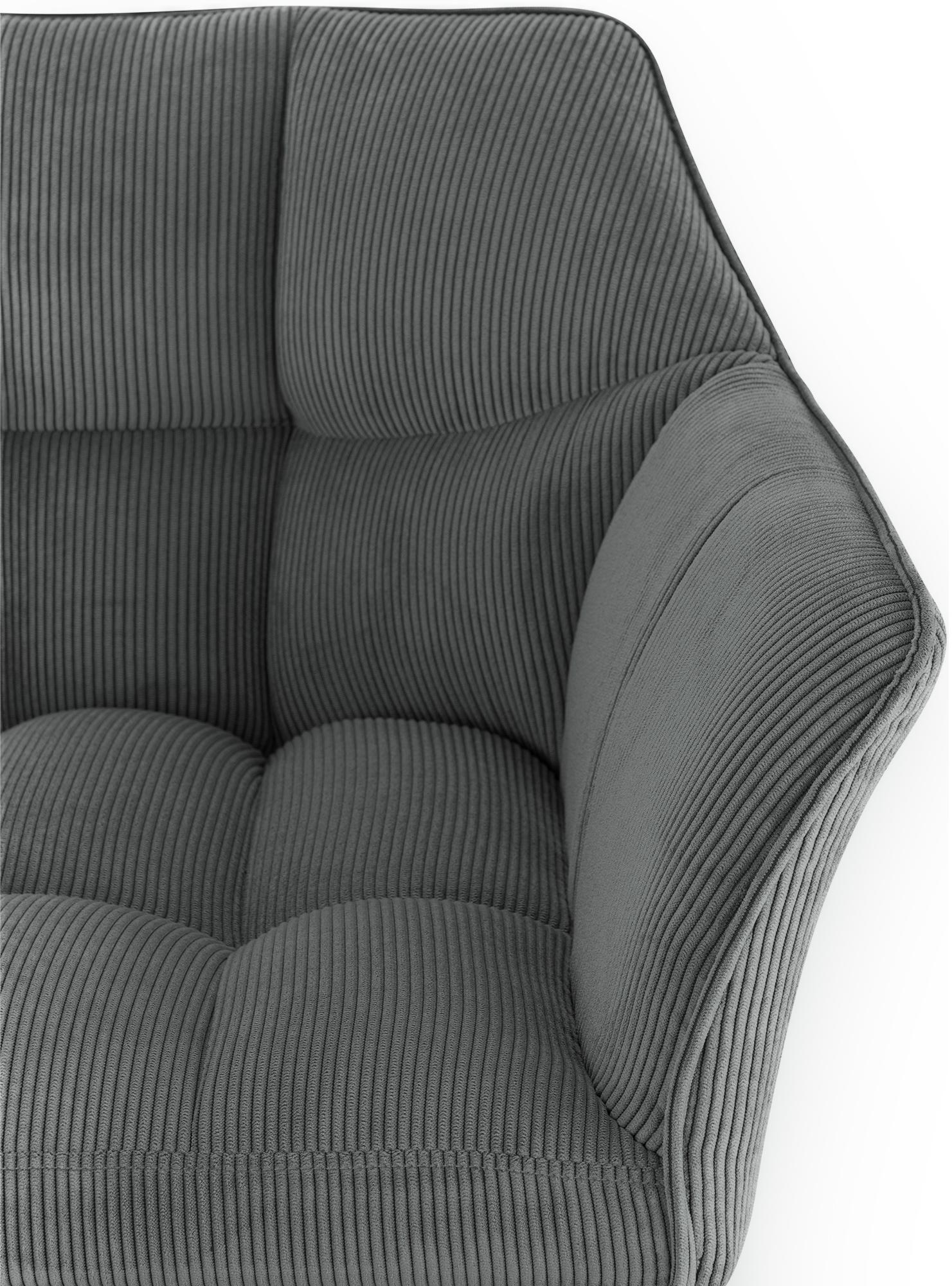 Tabouret de bar Damaso Cord