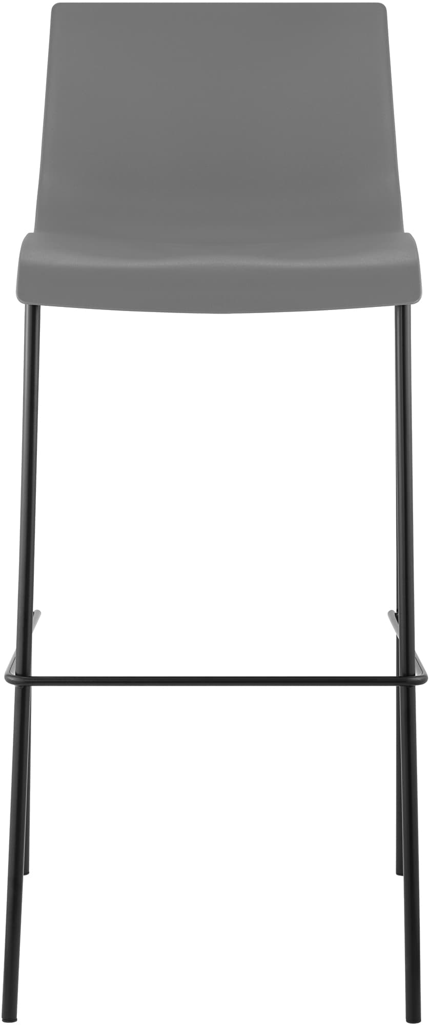 Lot de 2 tabourets de bar Hover en plastique
