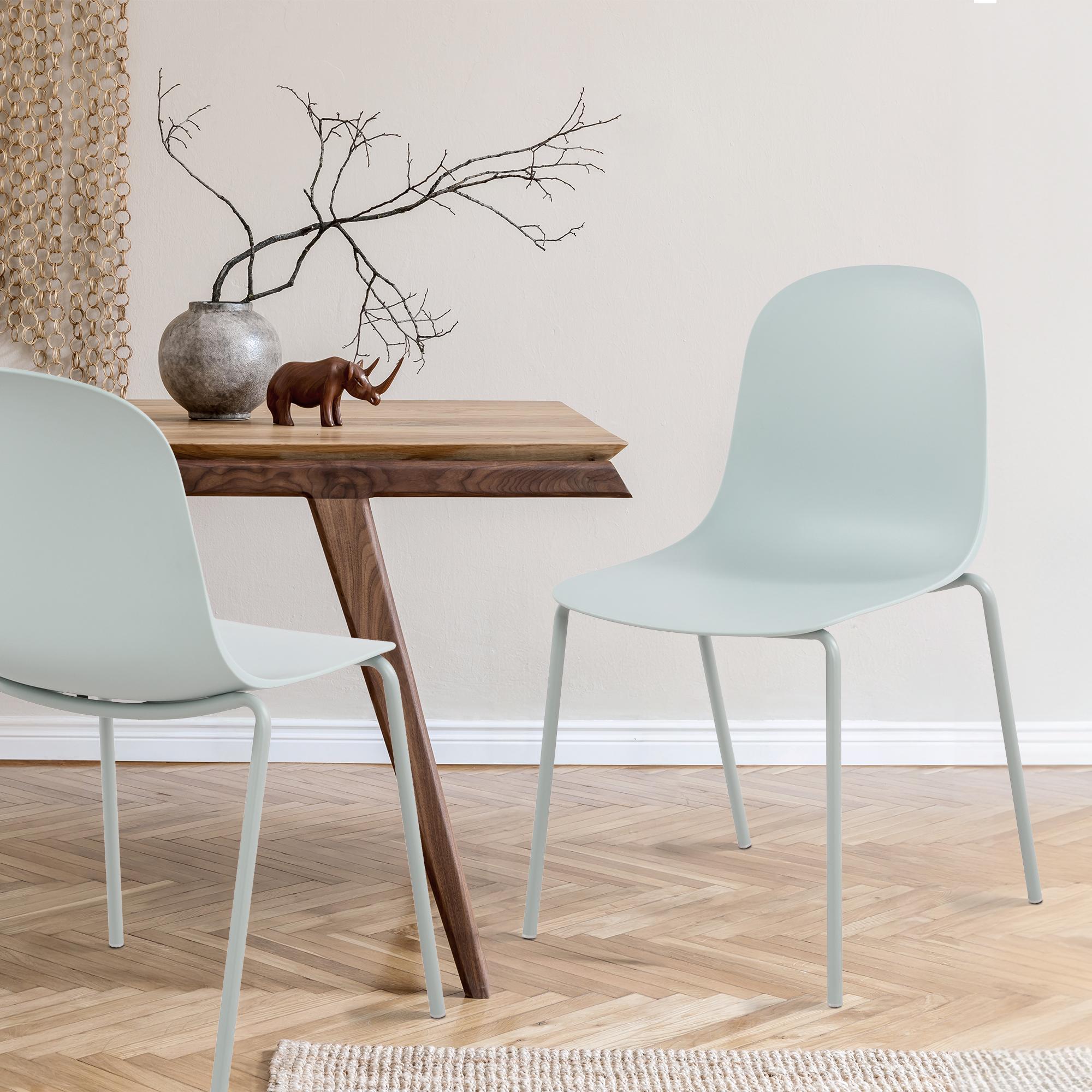 Lot de 2 chaises de jardin Hardin