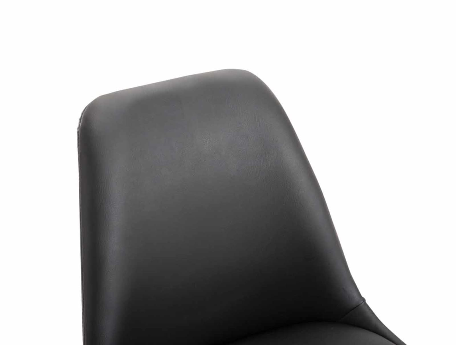 Lot de 4 Chaises de salle à manger Maverick similicuir avec pied trompette