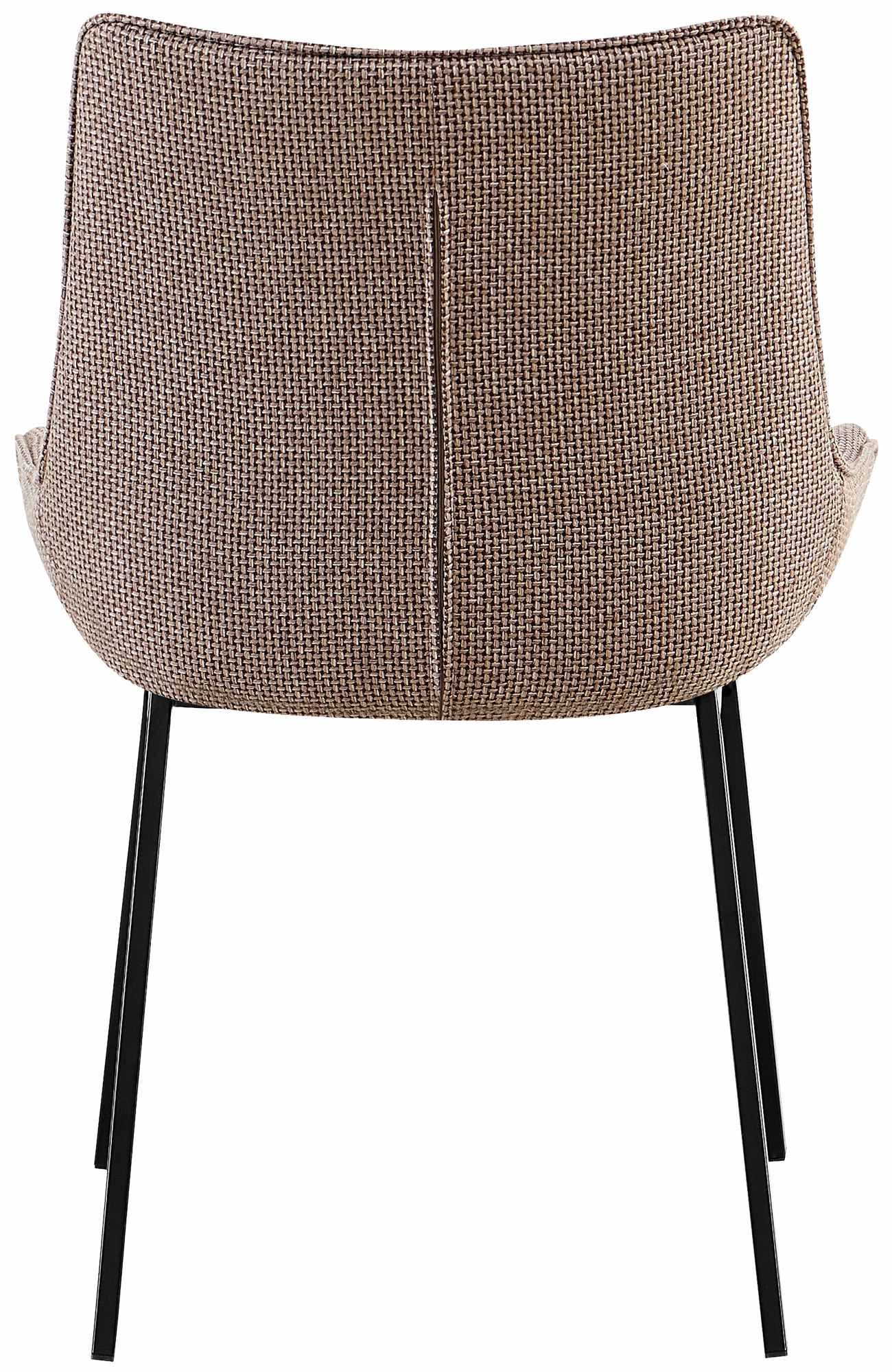4 x Chaise Saranda en Tissu avec matellassage élégant