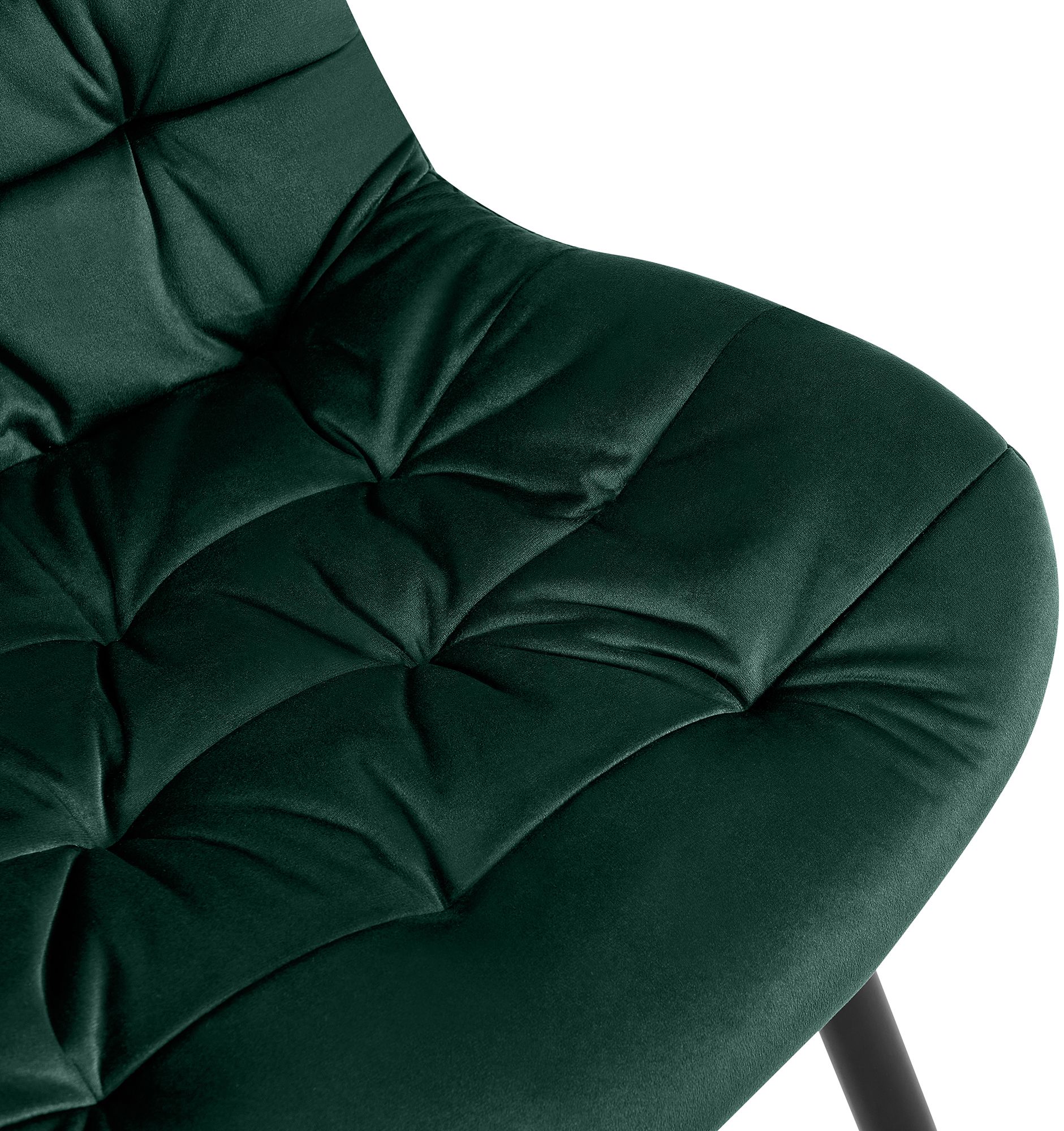 Chaise de salle à manger Rossford velours