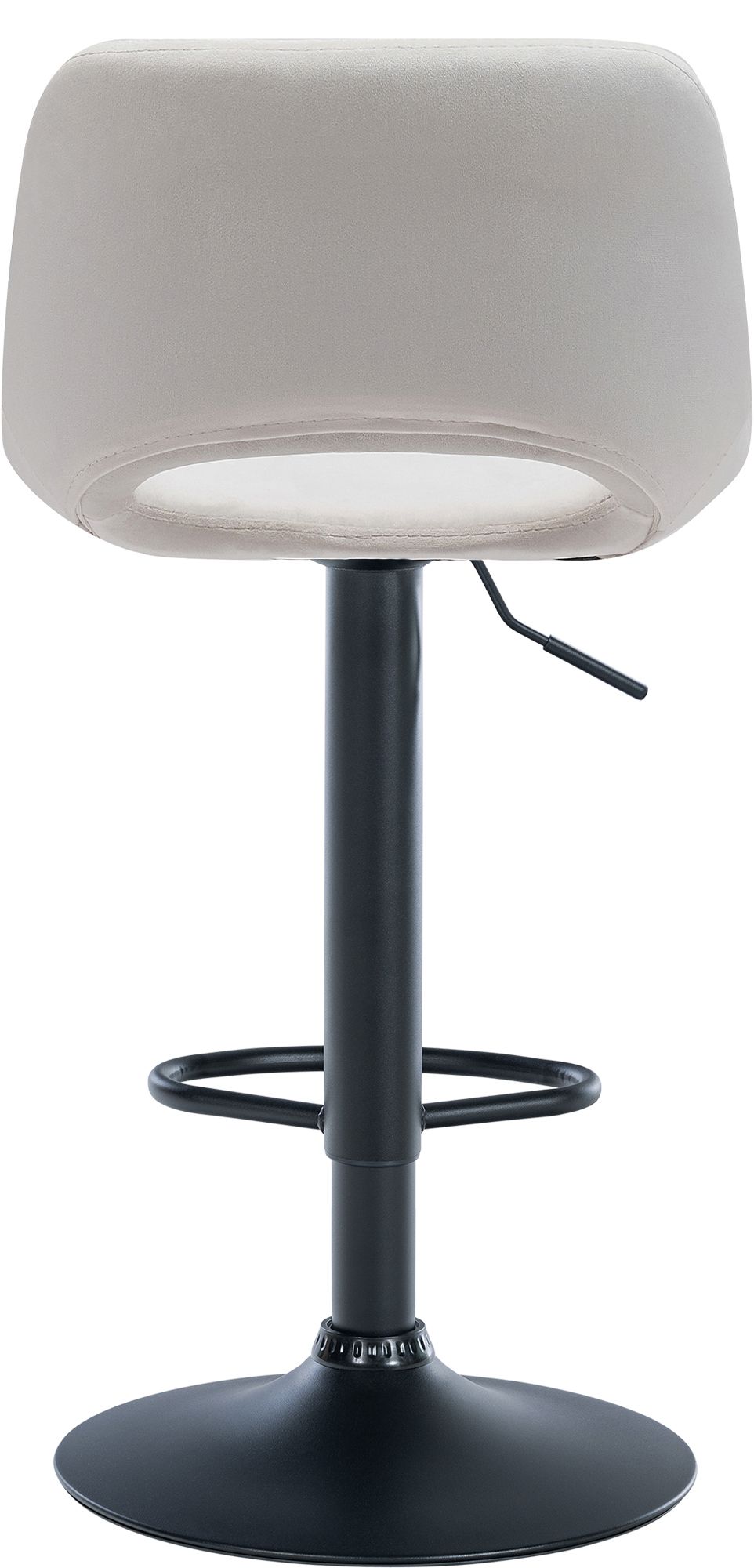 Tabouret de bar Camden velours