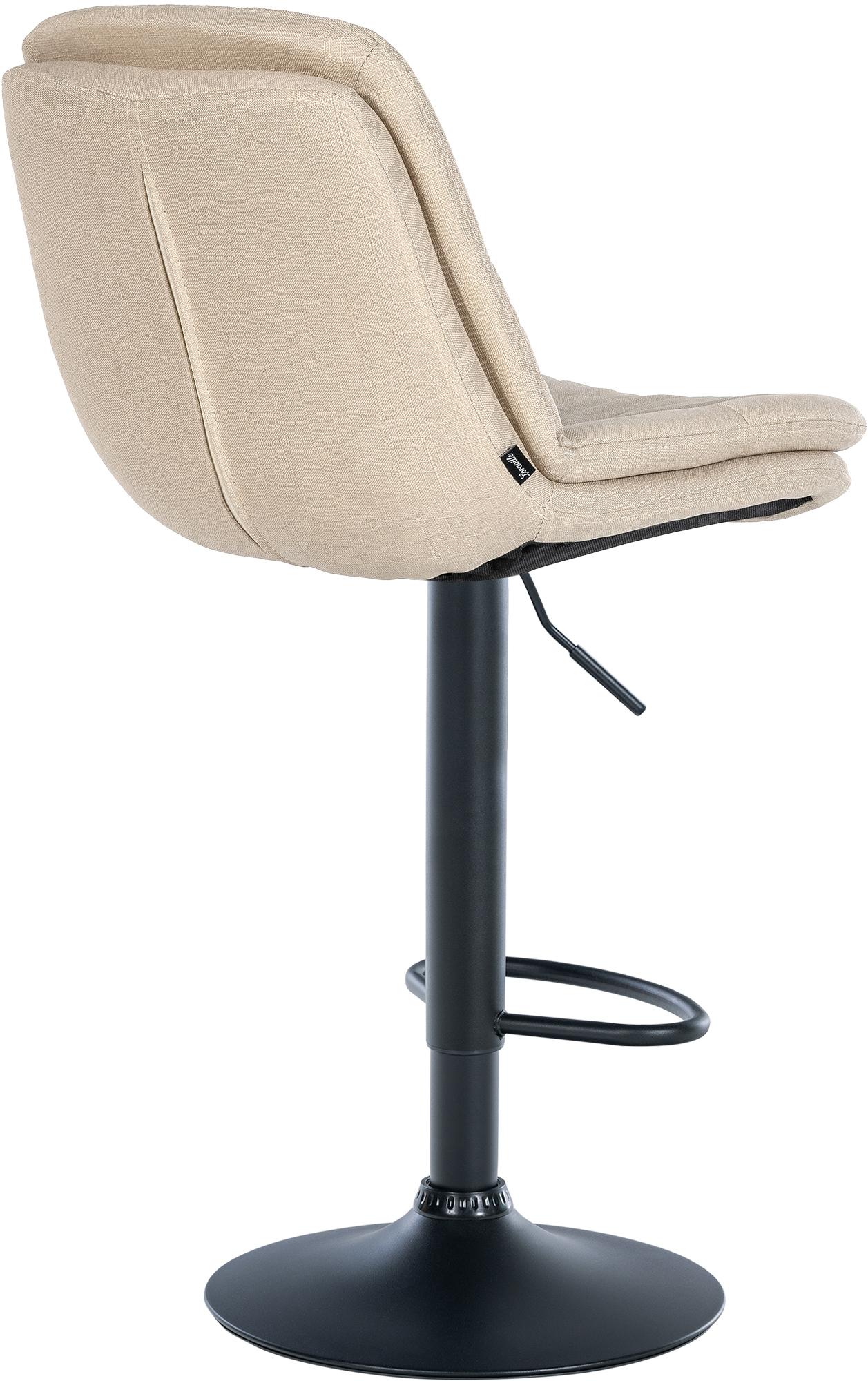 Tabouret de bar Laurel Tissu