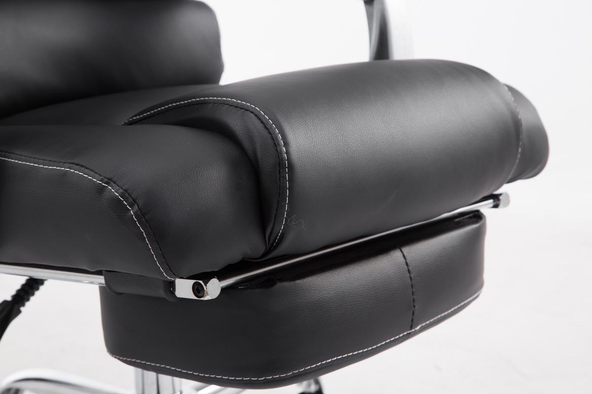Fauteuil de bureau Pacific avec un repose-pieds intégré
