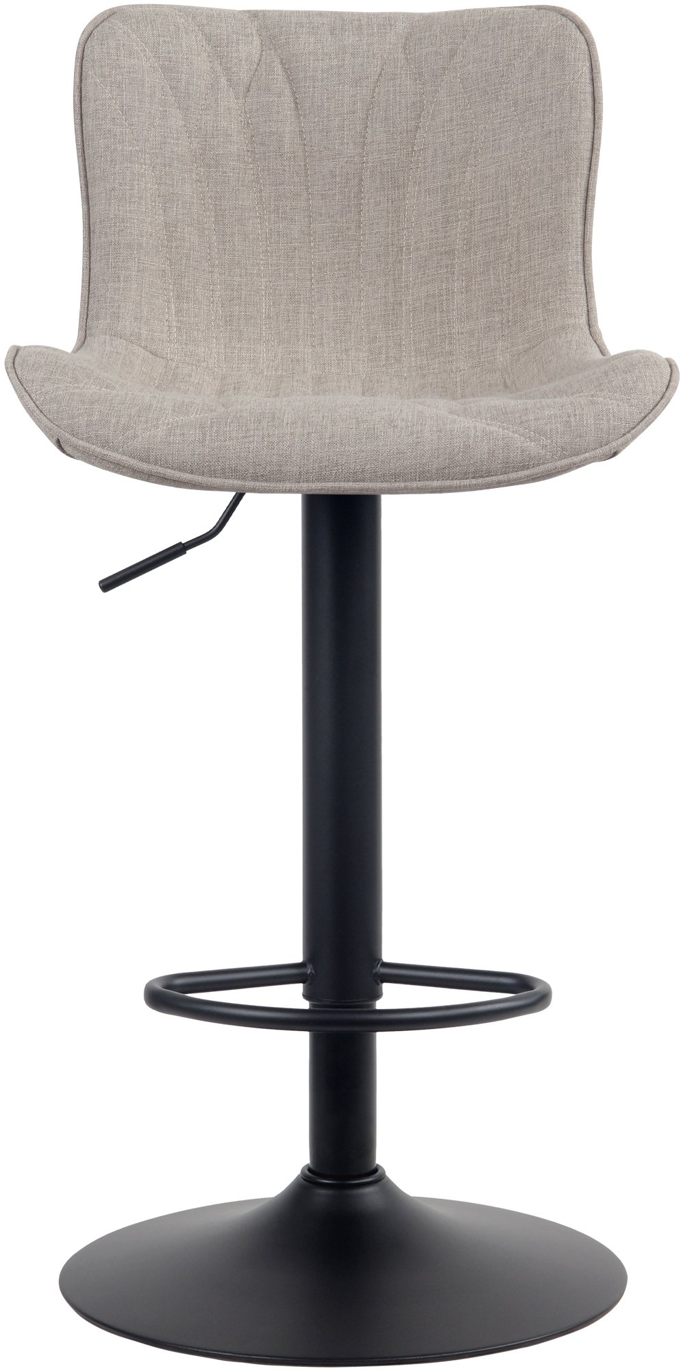 Tabouret de bar Linus Pied en Métal Hauteur réglable Siège pivotant