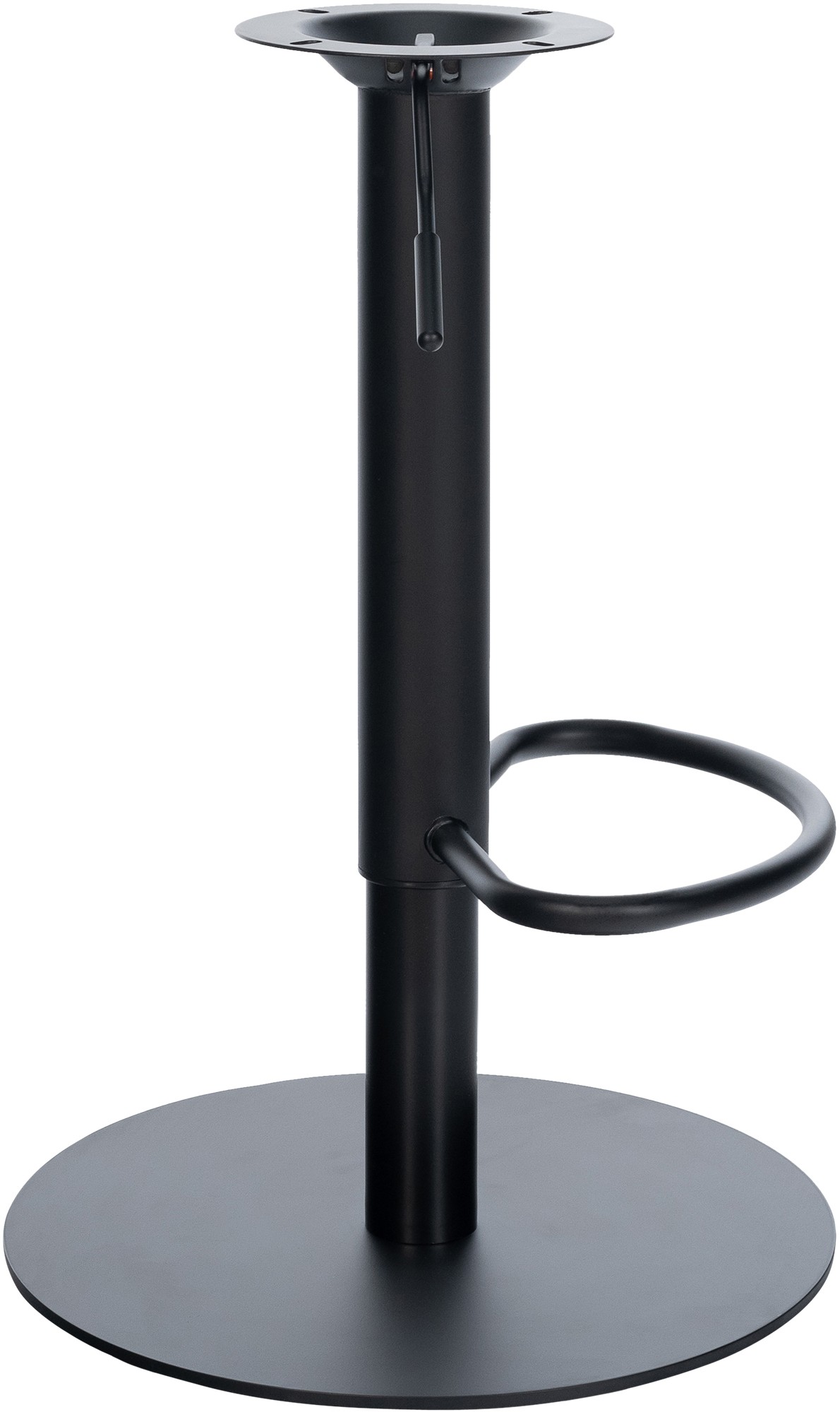 Chassis de rechange pour tabouret de bar, jusqu'a 150 kg, entraxe de perçage 10 x 10 cm