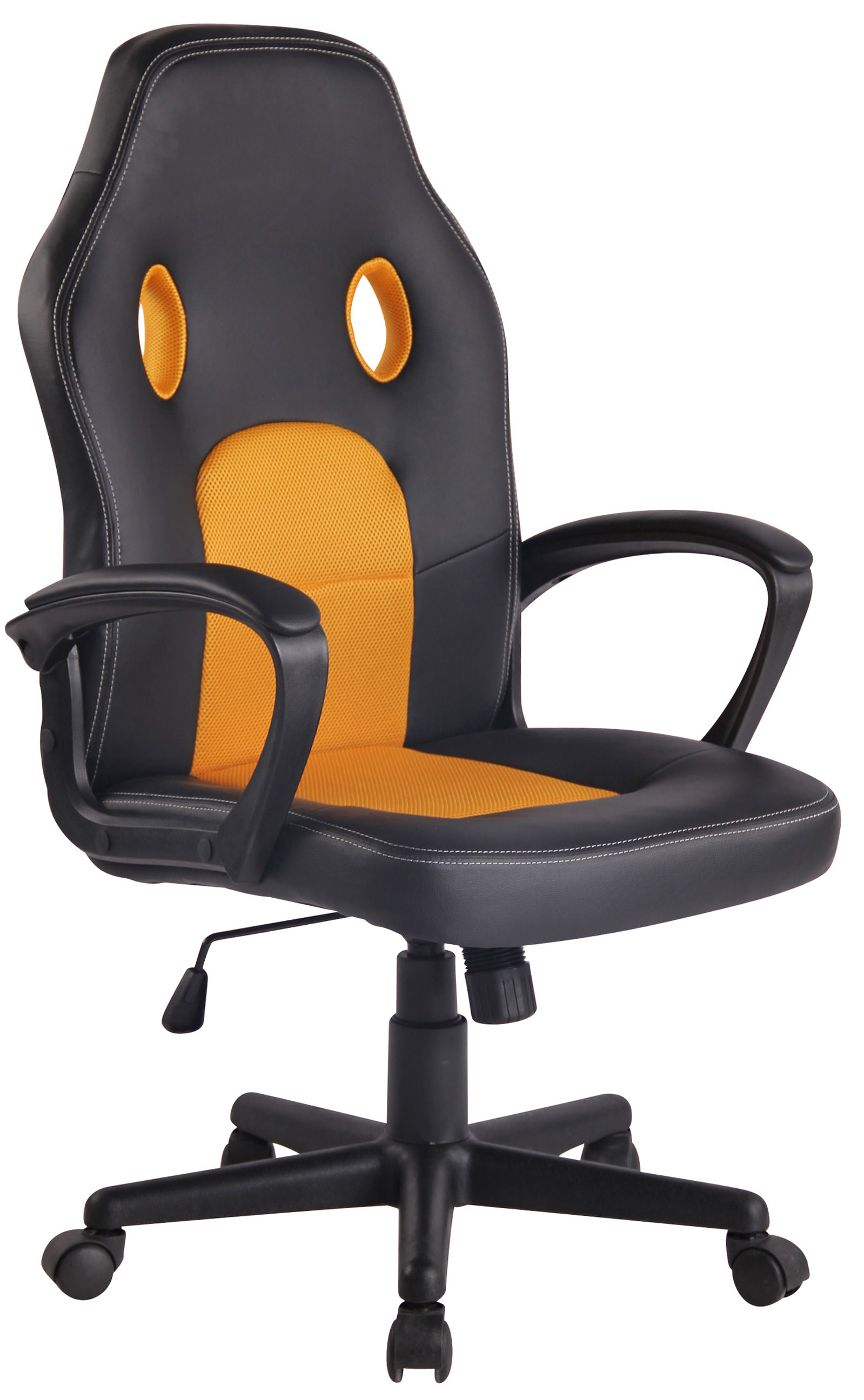 Chaise de bureau Elbing en similicuir