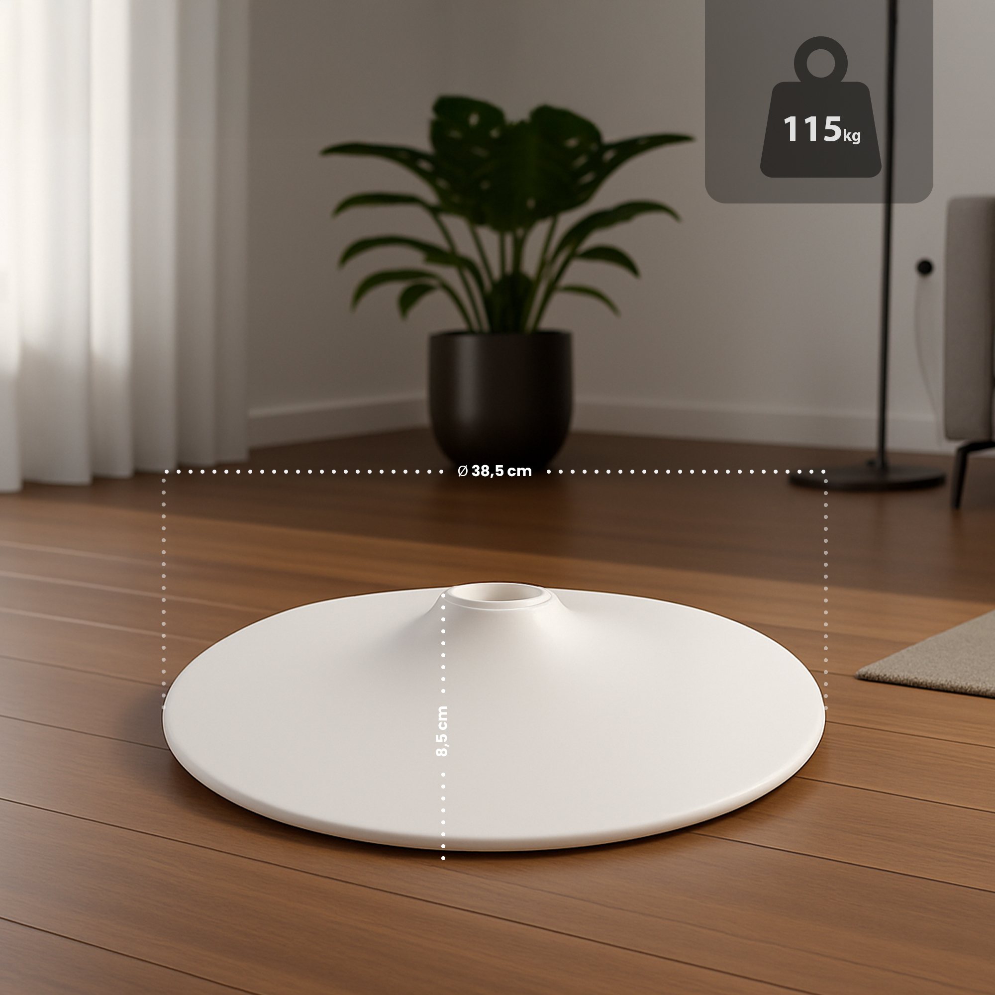 Plateau rond en 4 tailles