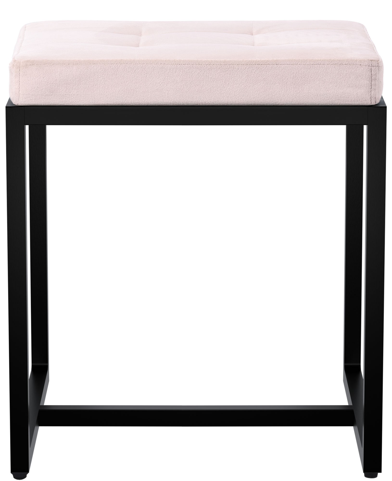 Pouf Barci avec structure noire